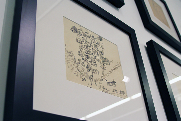 The full collection consists of 155 paintings and drawings created between the 1930s and 70s by children ages 3-15 in Germany, Switzerland, Holland, and the United States.