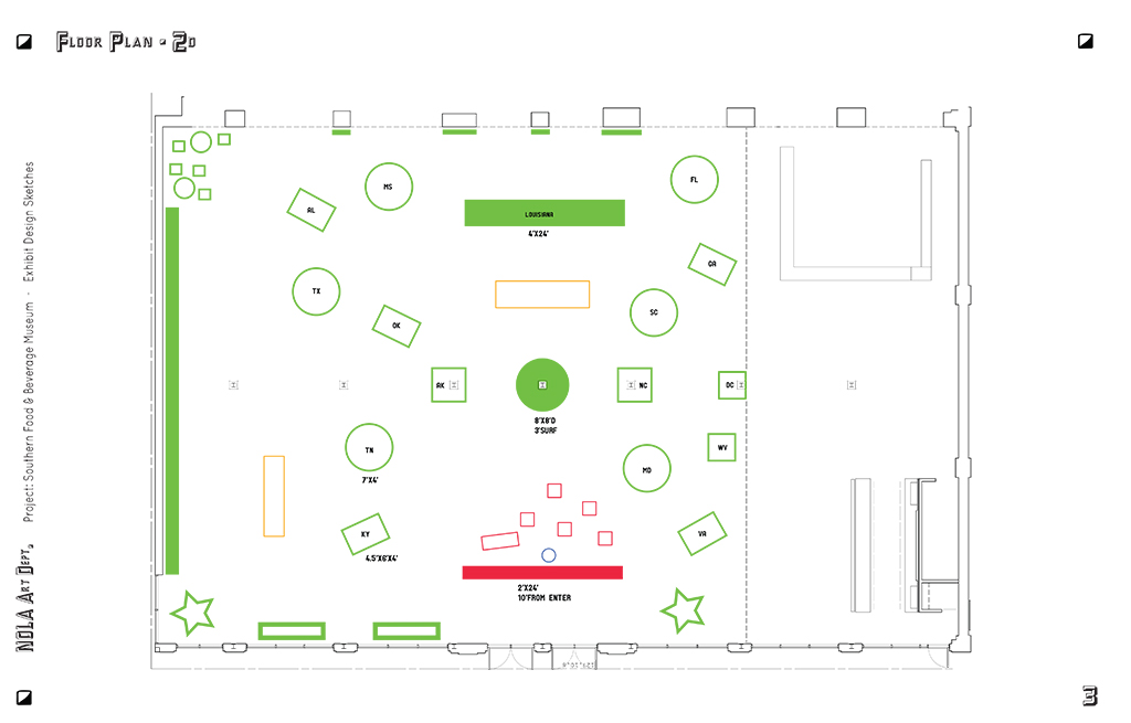 Exhibit Design Floorplan