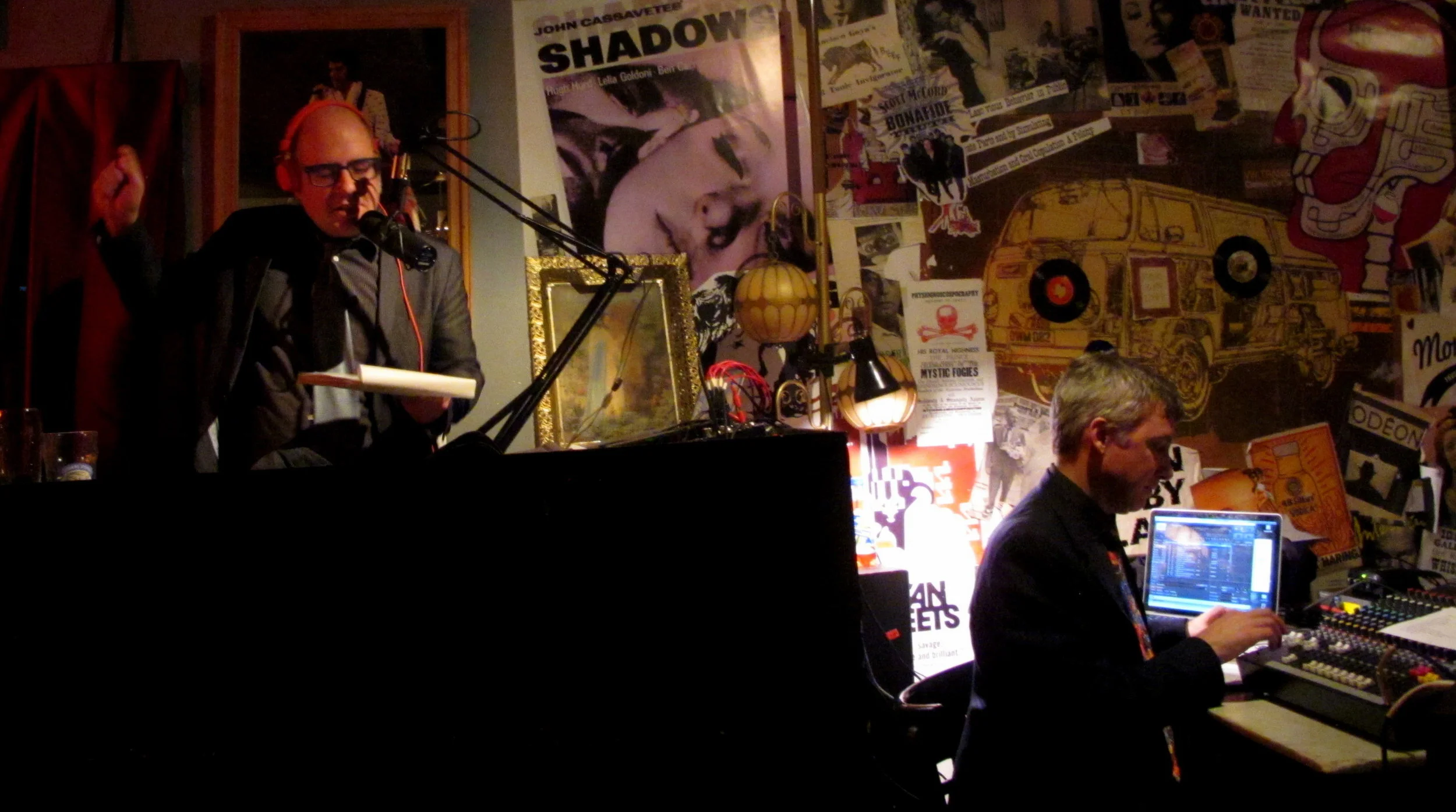 Jacob Zimmer and Richard Feren. Photo by Trevor Schwellnus.