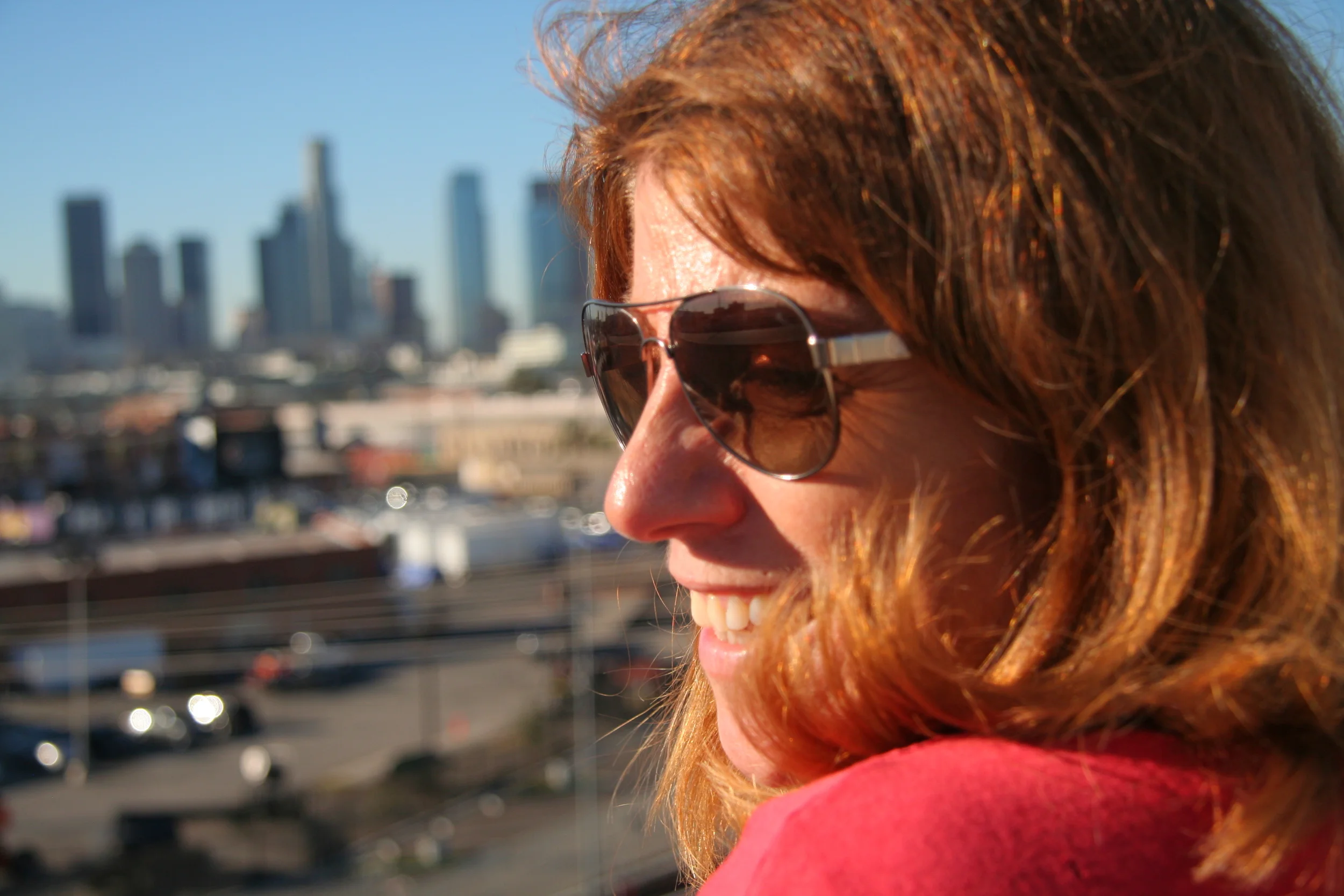 a perfect backdrop to a perfect ride