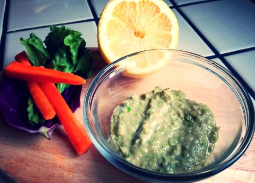 Spring Garlic Bagna Cauda