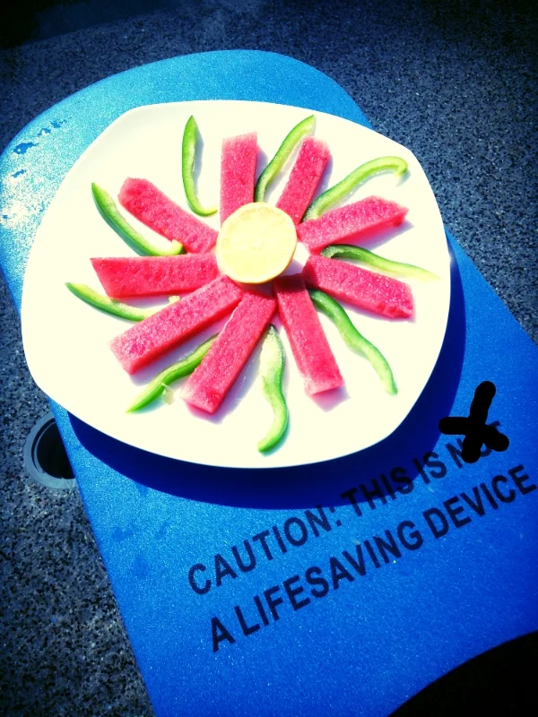 5 Steps to Poolside Produce Fun