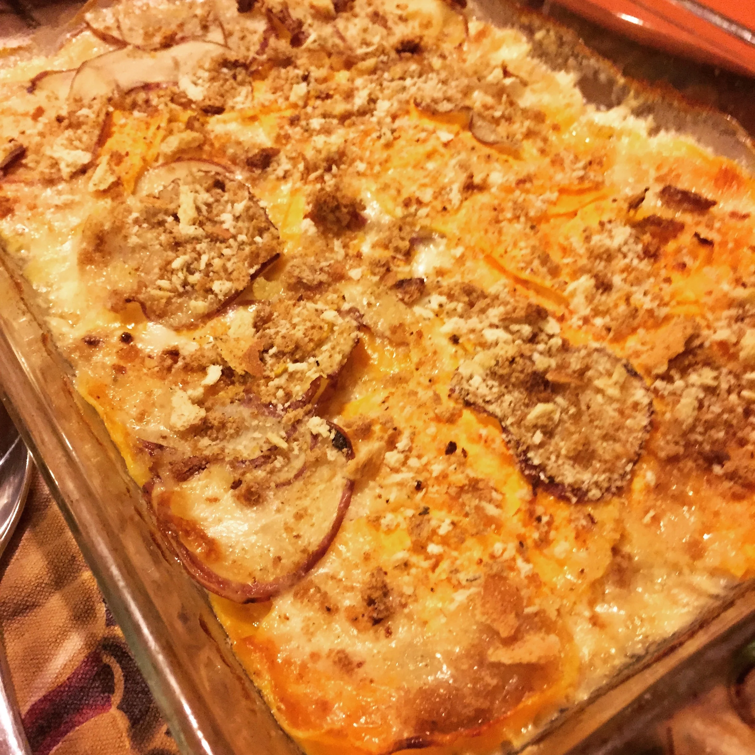 Sensational Scalloped Butternut Squash ~ For Fall, For You