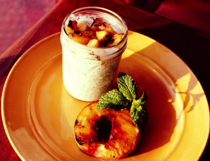 Late Summer Stone Fruit Dessert ~ or Breakfast?
