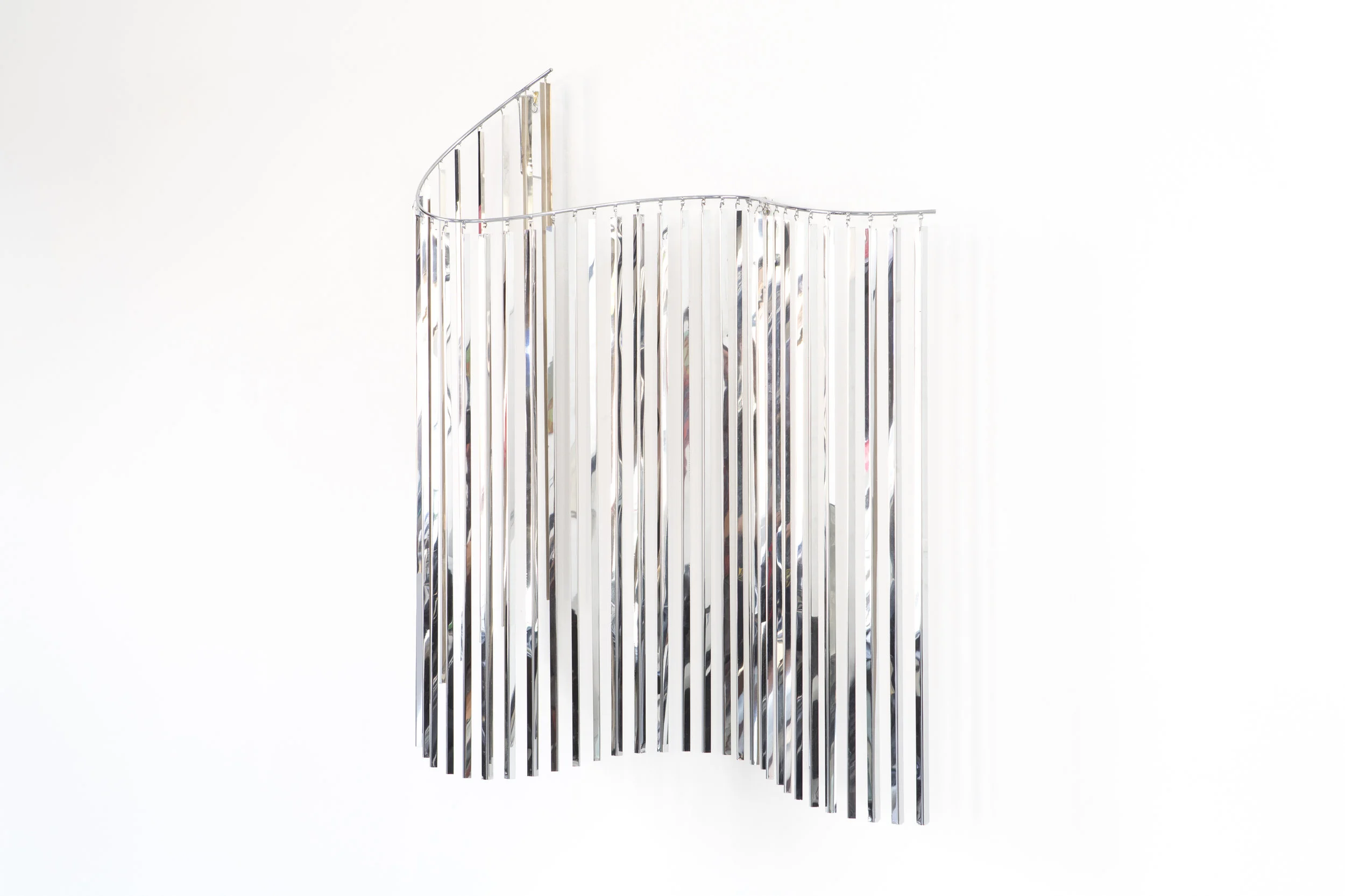 CURTIS JERE KINETIC WAVE SCULPTURE