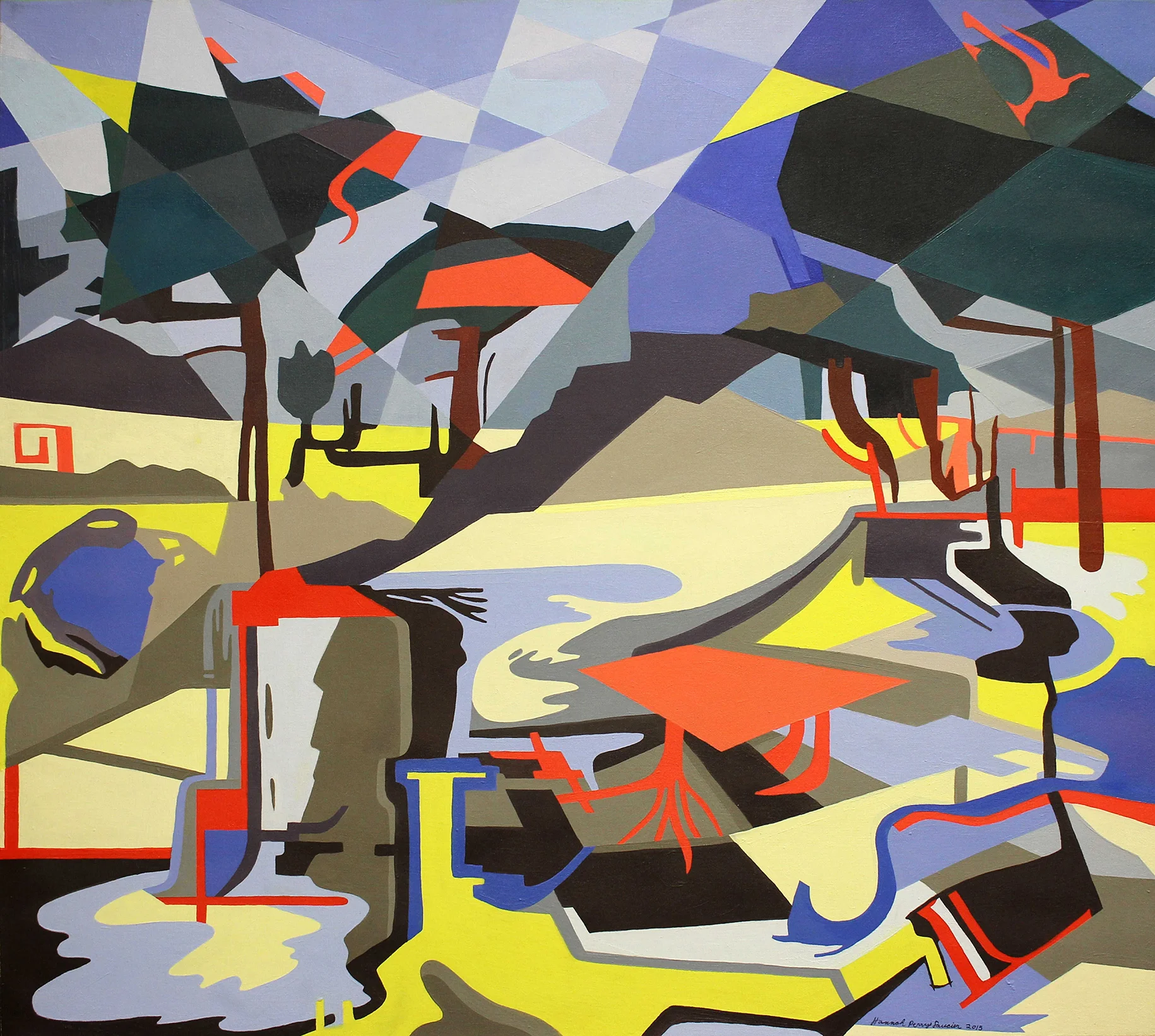 "Wiggle World (The World is Wiggly)" by Hannah Perry Saucier