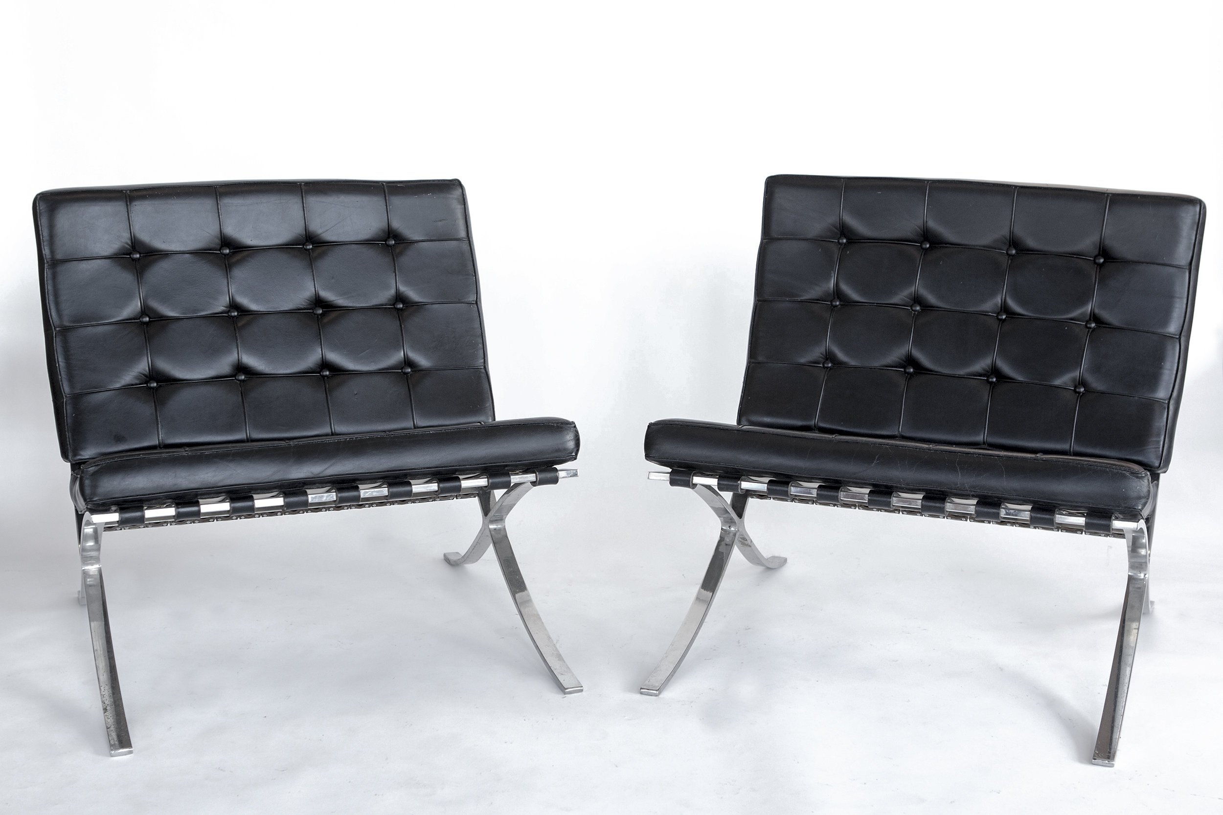 MIES VAN DER ROHE BARCELONA CHAIRS