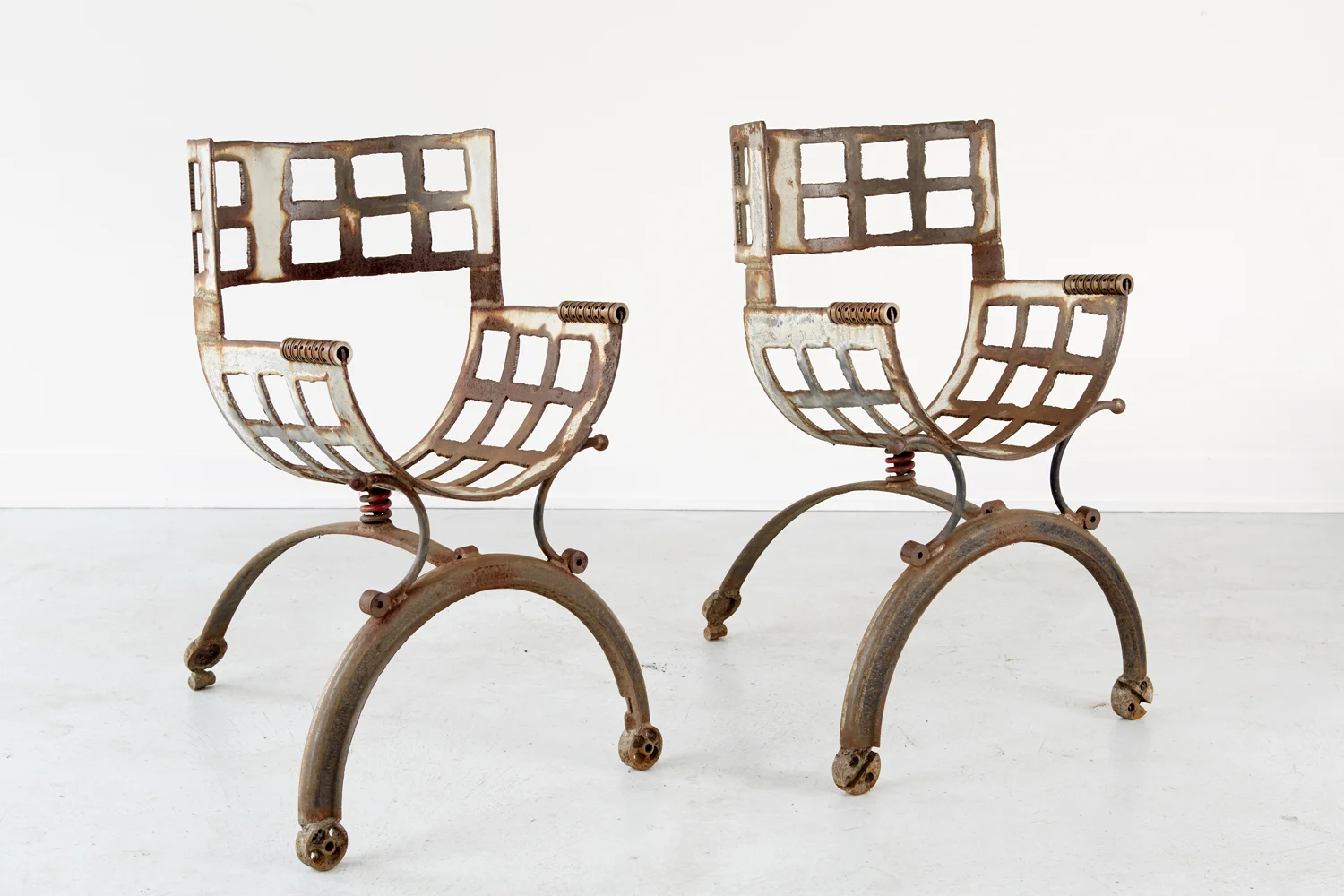CINDY WYNN BRUTALIST CHAIRS