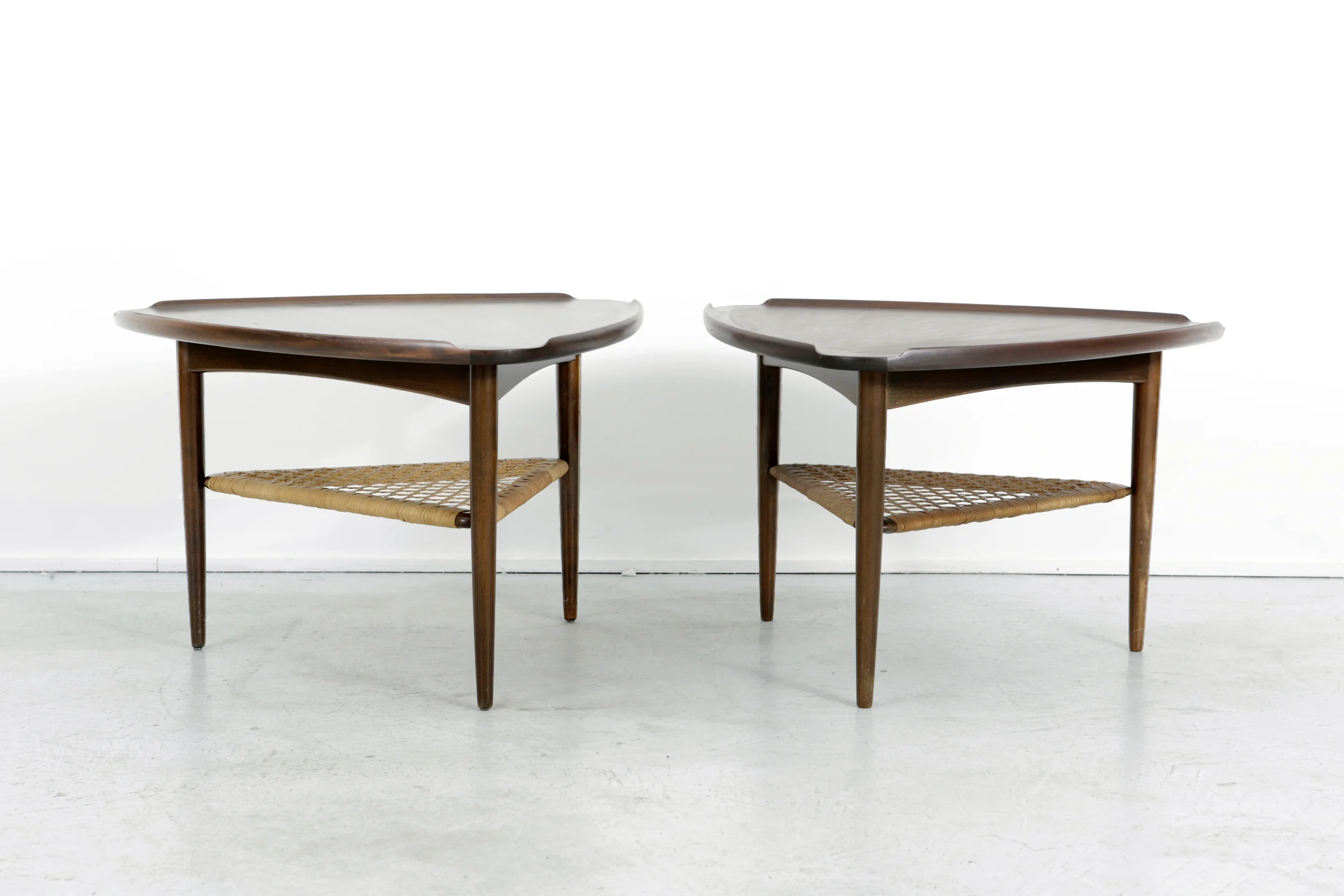 SET OF OCCASIONAL TABLES BY POUL JENSEN