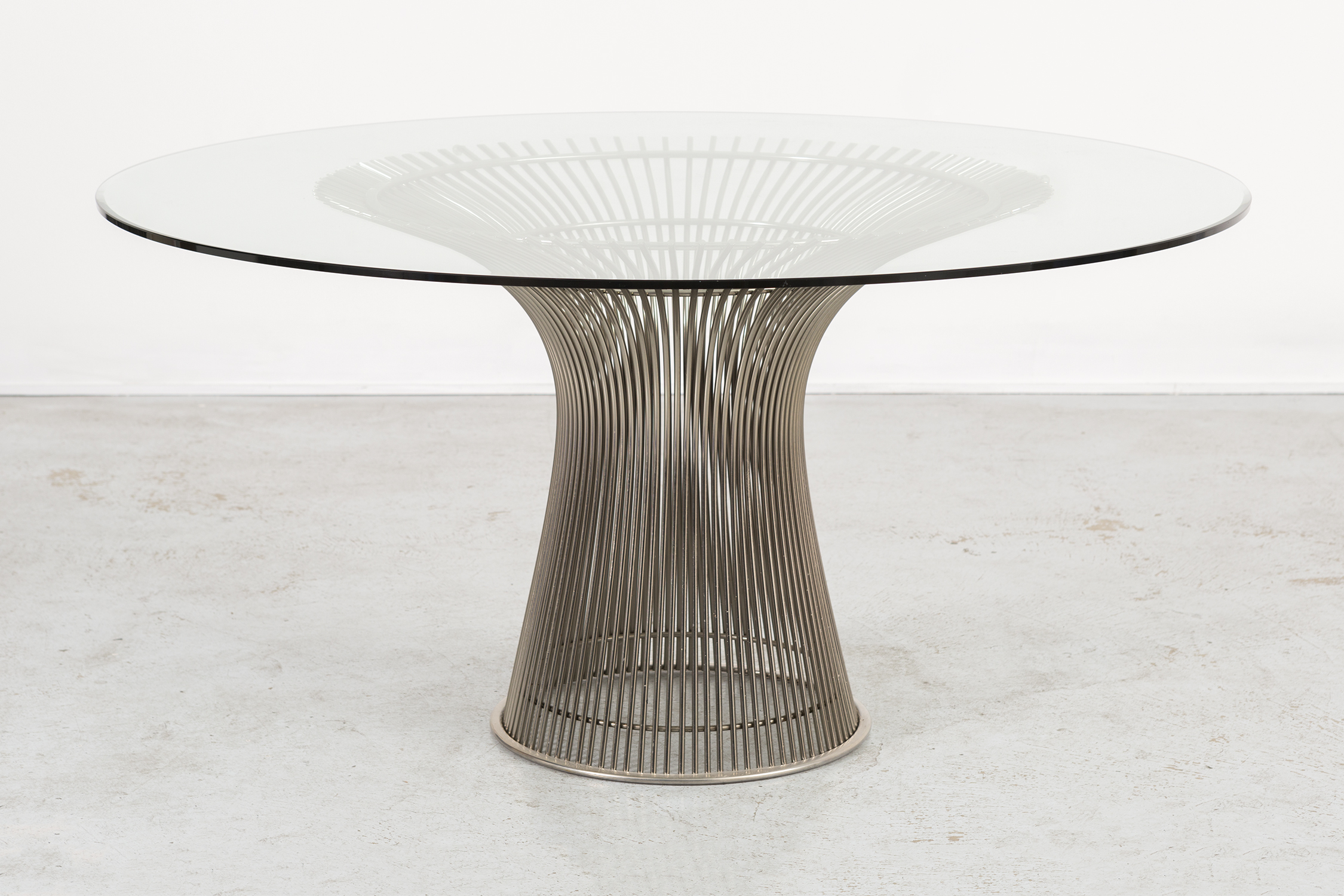 WARREN PLATNER FOR KNOLL DINING TABLE