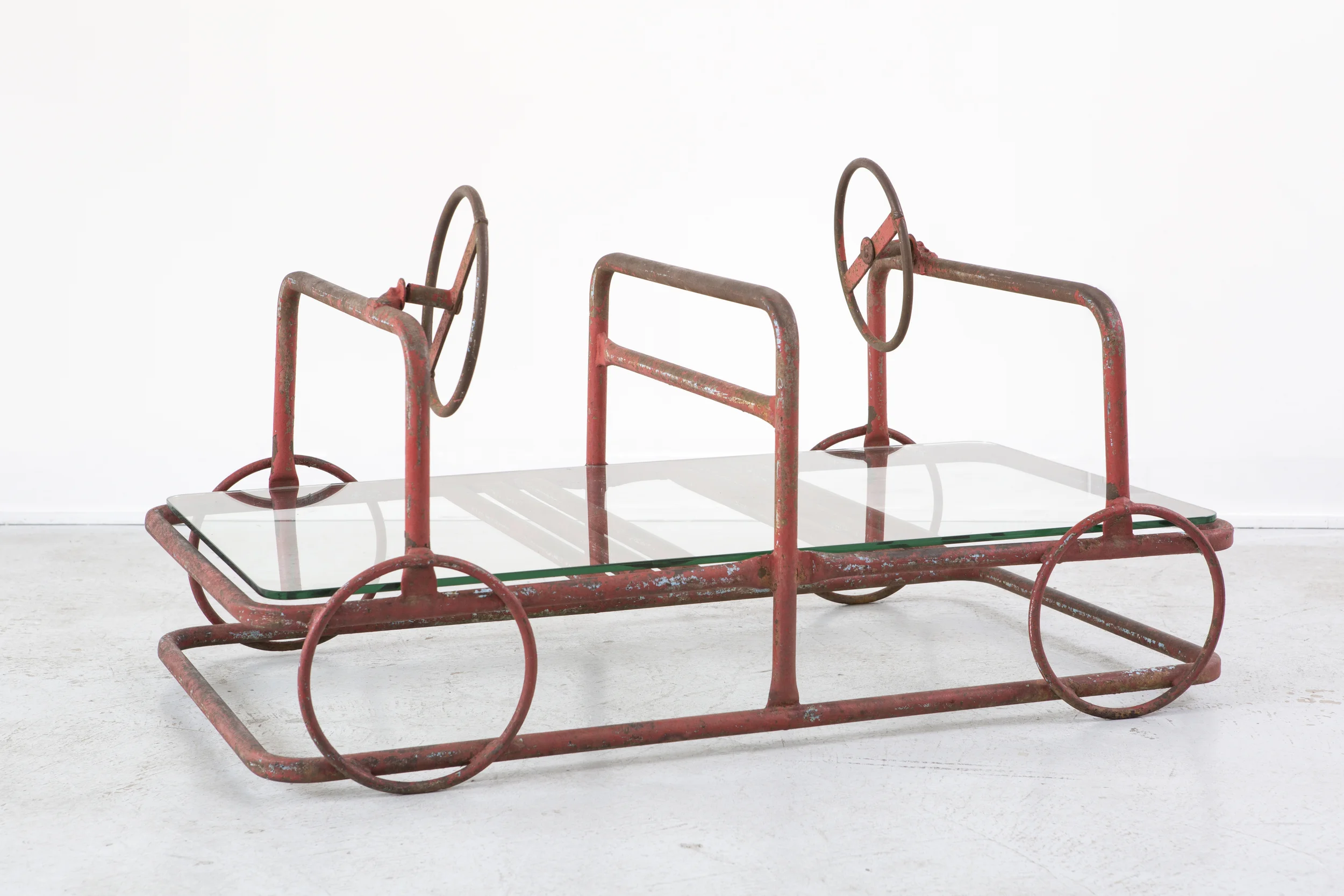 PRIMITIVE 1920S COCKTAIL TABLE