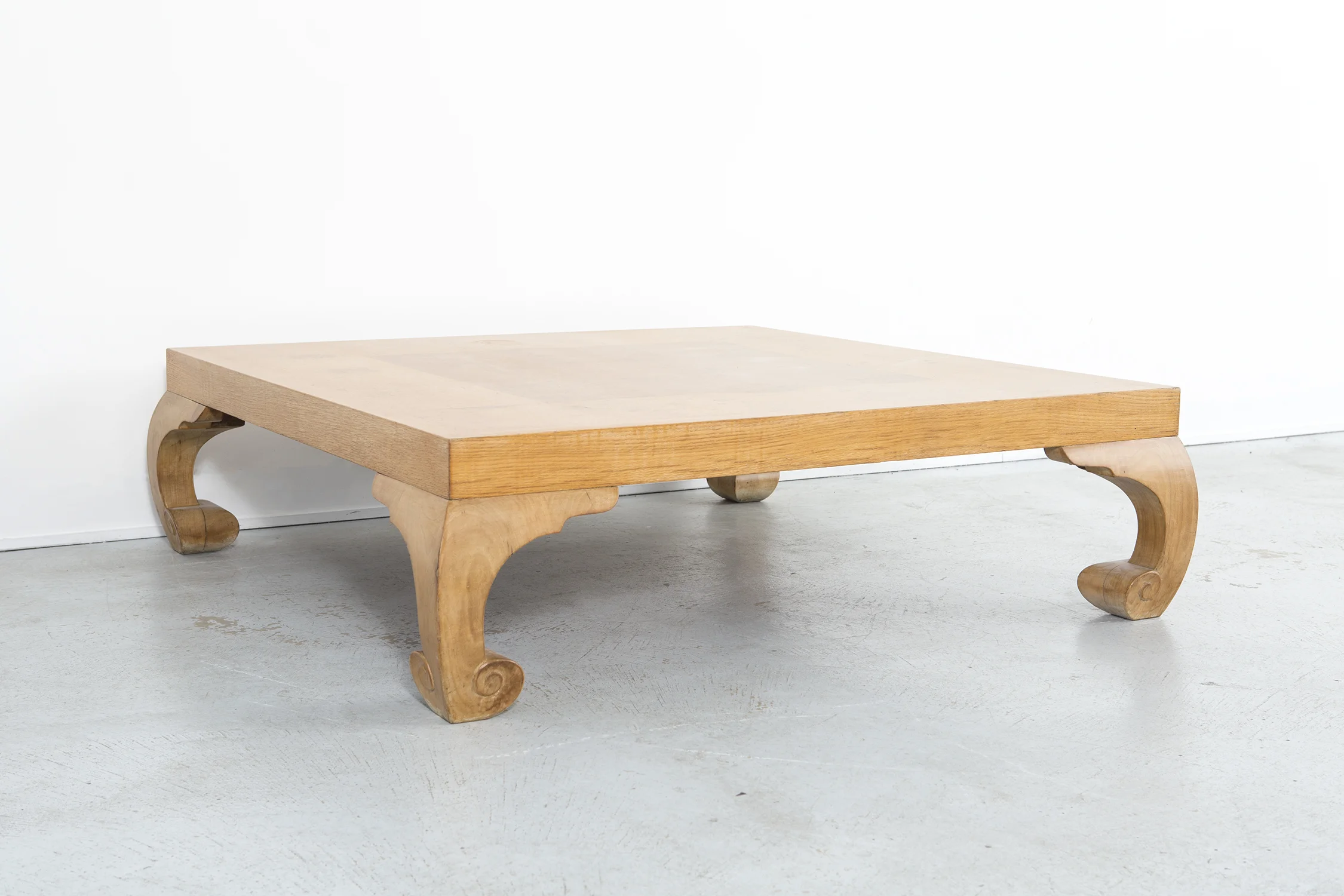 RALPH LAUREN ORNAMENTAL BURLWOOD COFFEE TABLE