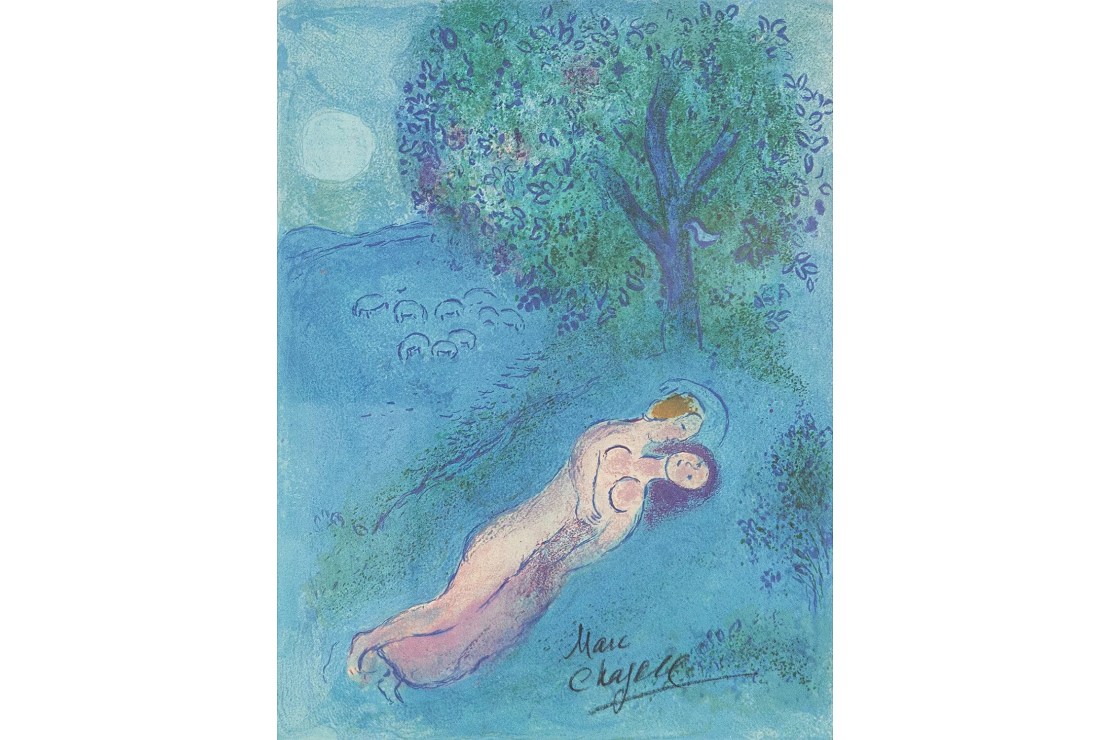 MARC CHAGALL, "DAPHNE + CHLOE"