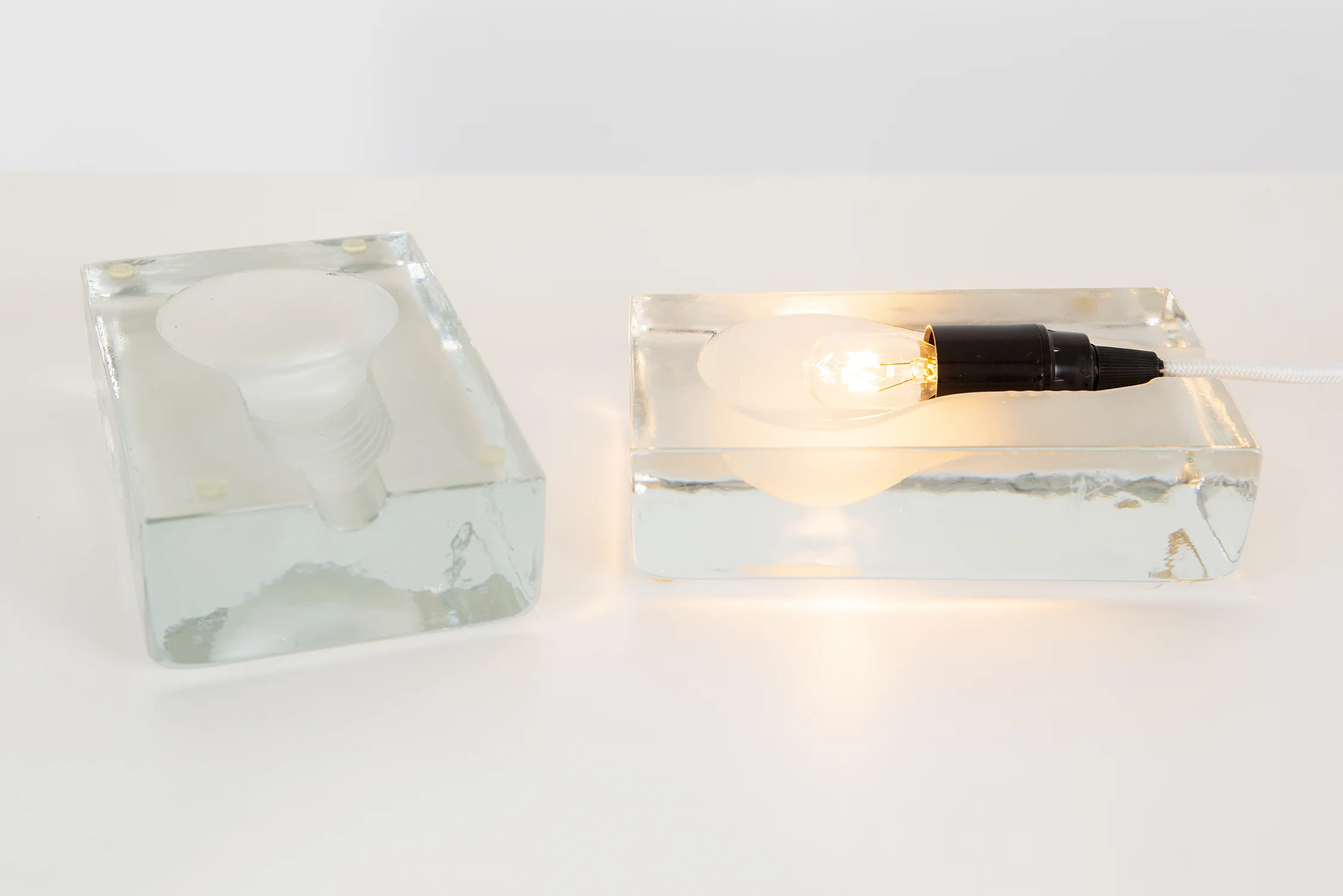 HARRI KOSKINEN BLOCK LAMPS — MATTHEW RACHMAN GALLERY