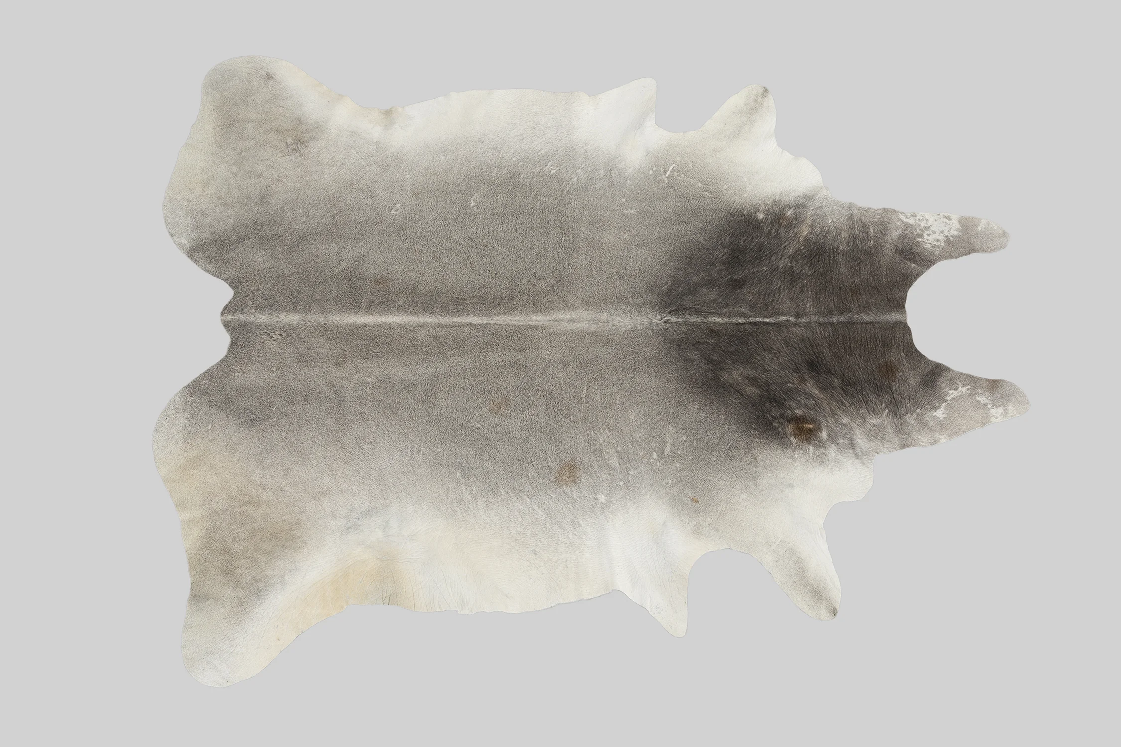 GRAY GENUINE BRAZILIAN COWHIDE
