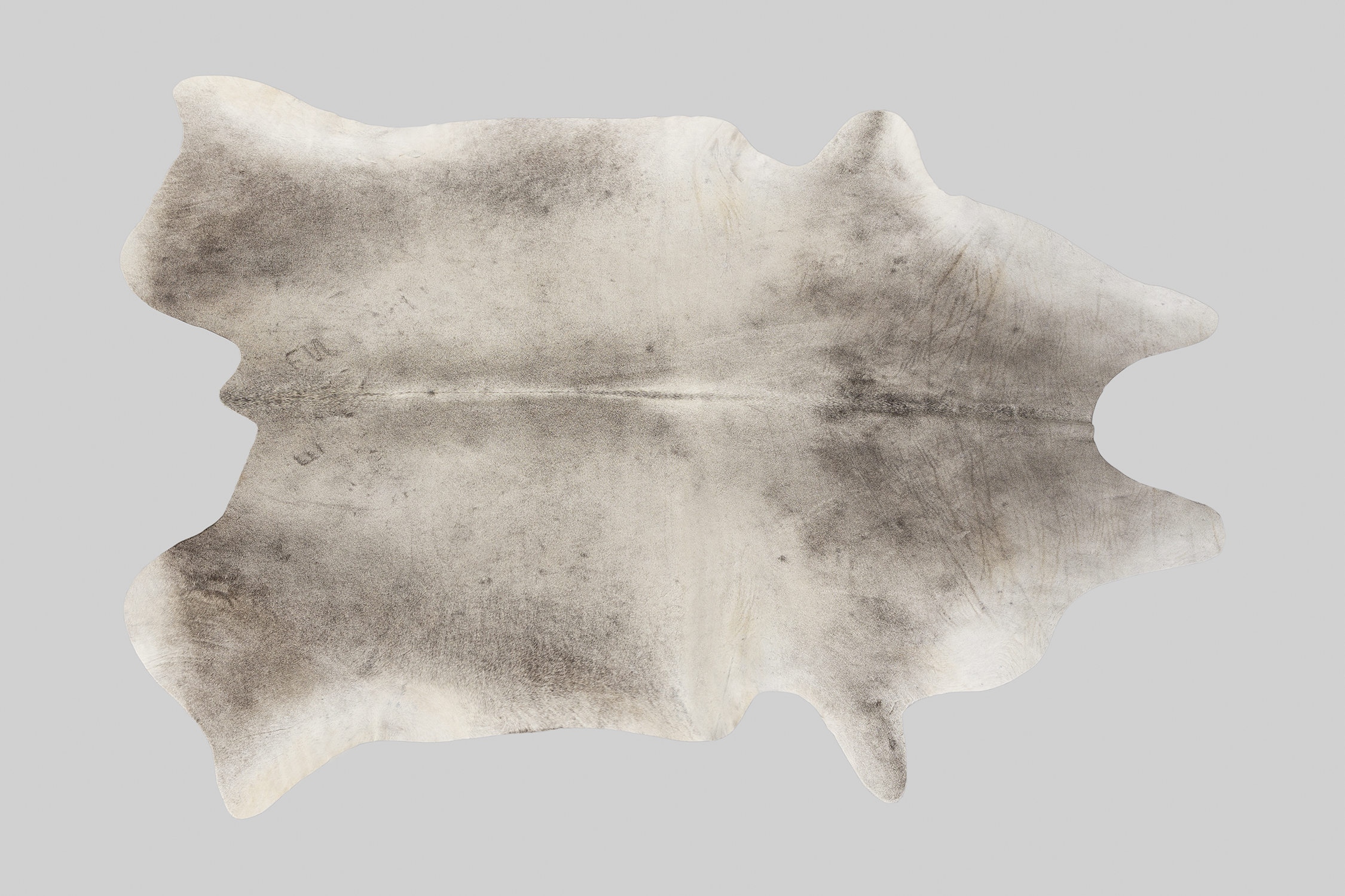 GRAY GENUINE BRAZILIAN COWHIDE 