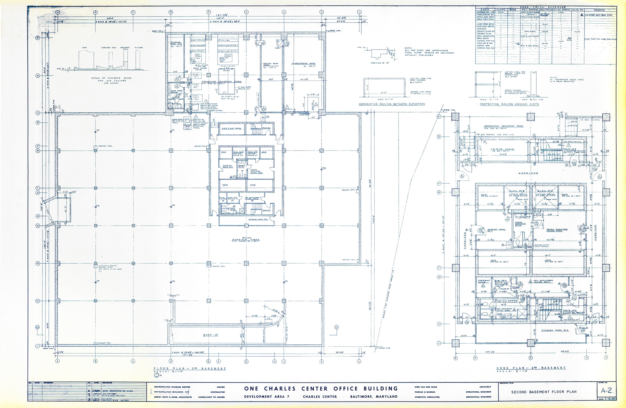 ONE CHARLES CENTER: A-2