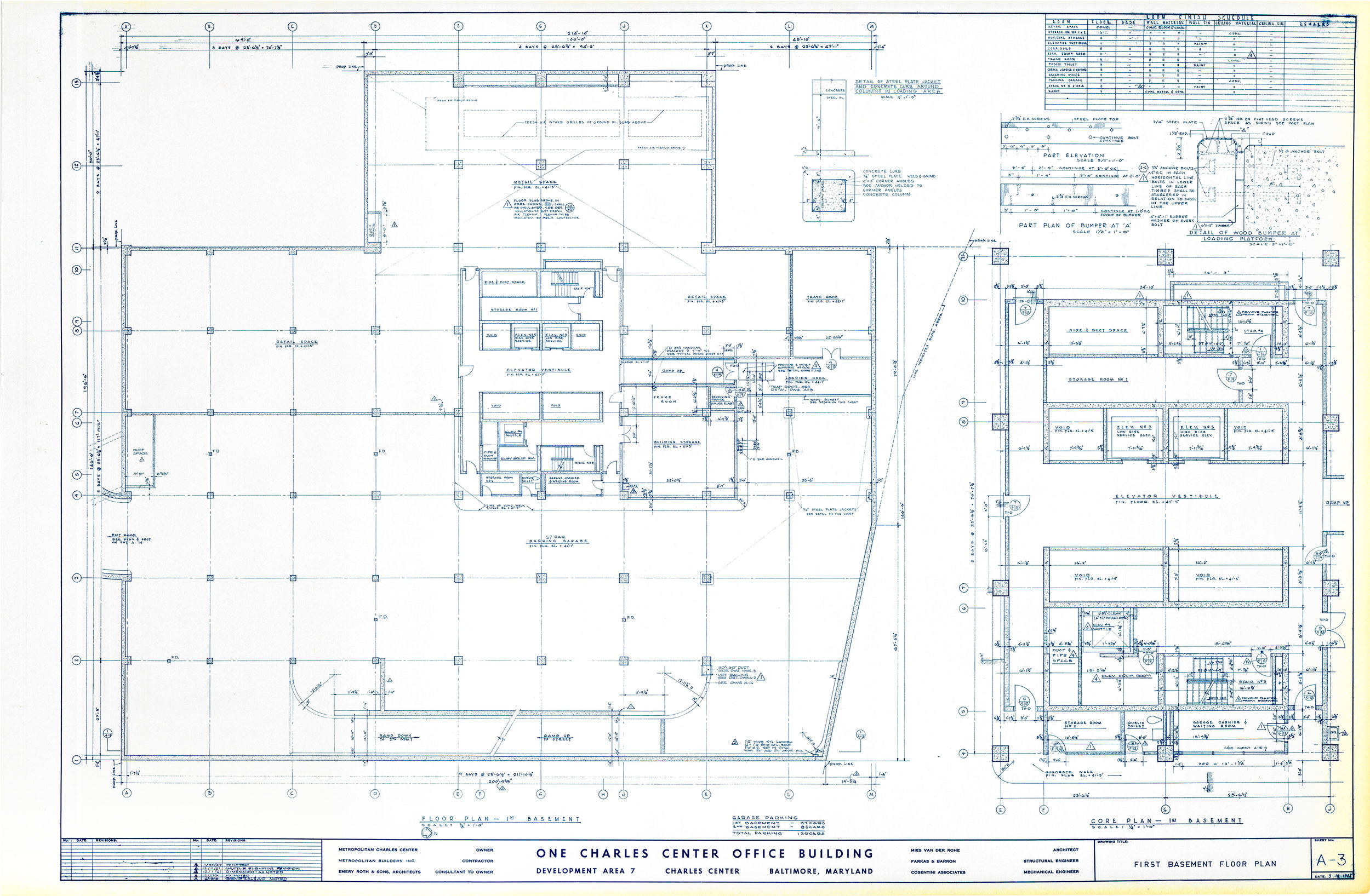 ONE CHARLES CENTER: A-3