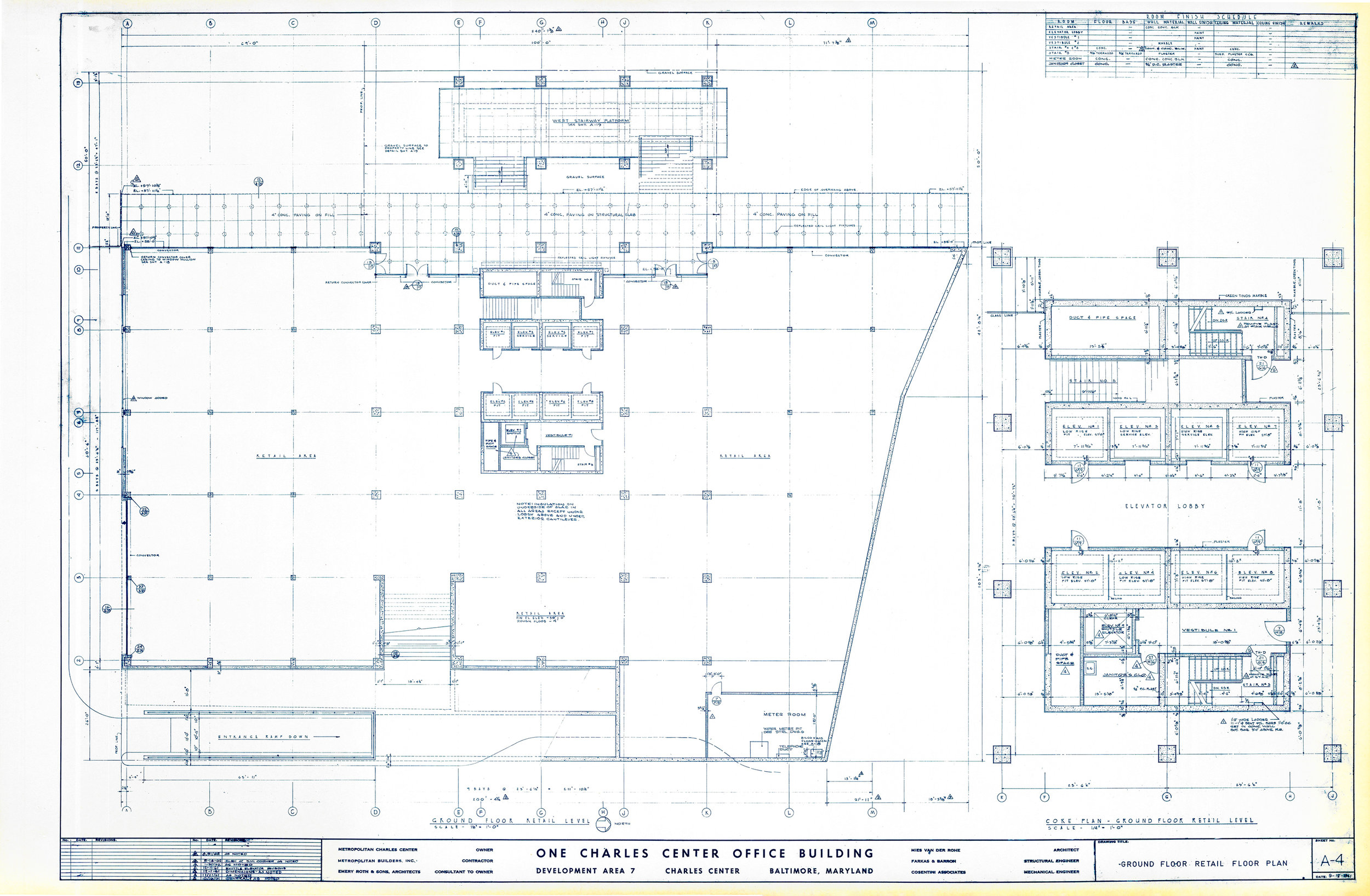 ONE CHARLES CENTER: A-4