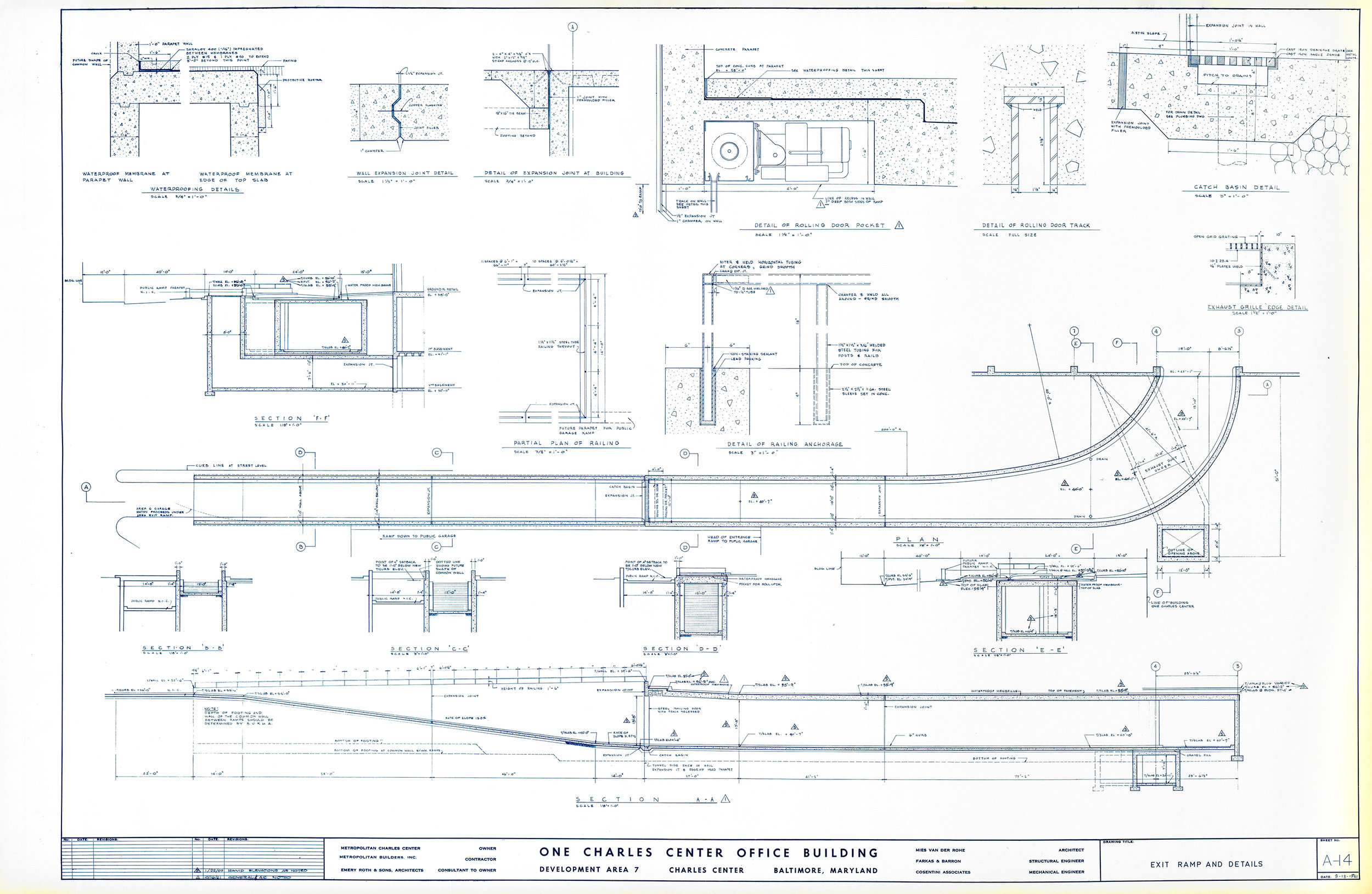ONE CHARLES CENTER: A-14