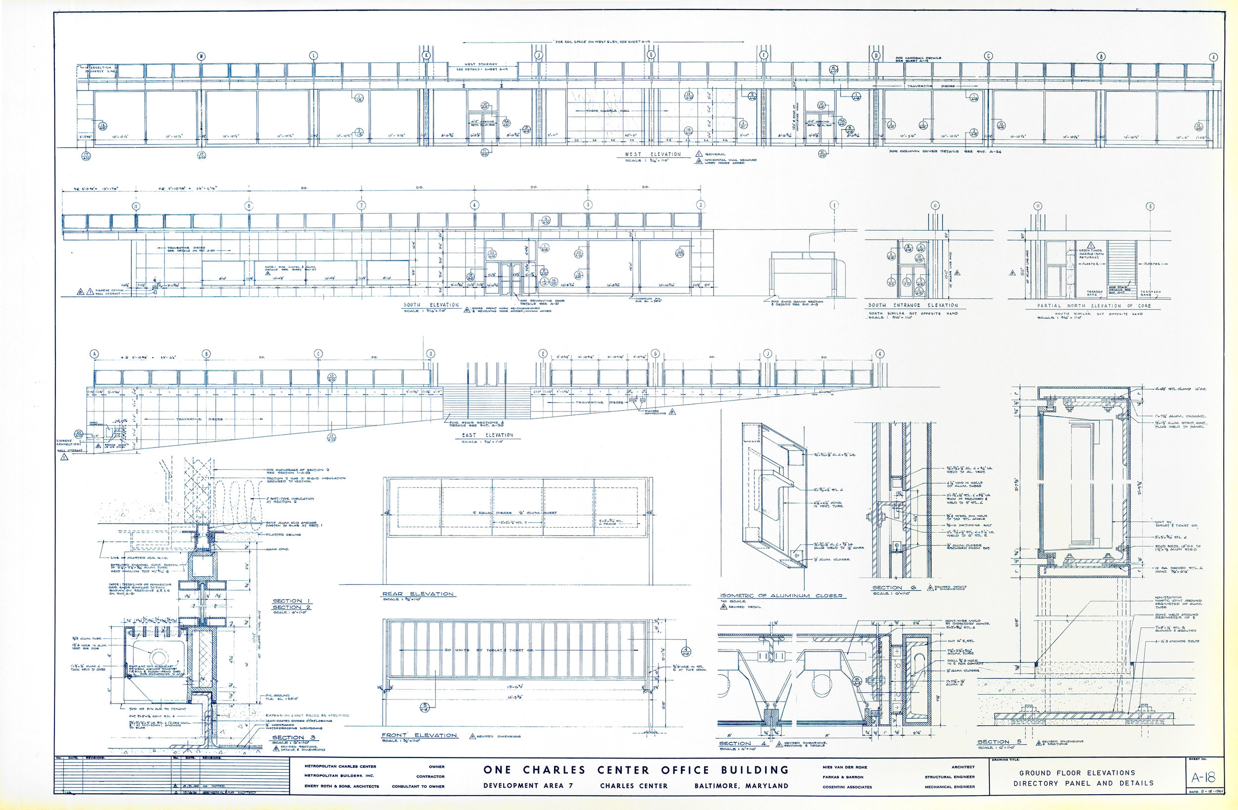 ONE CHARLES CENTER: A-18