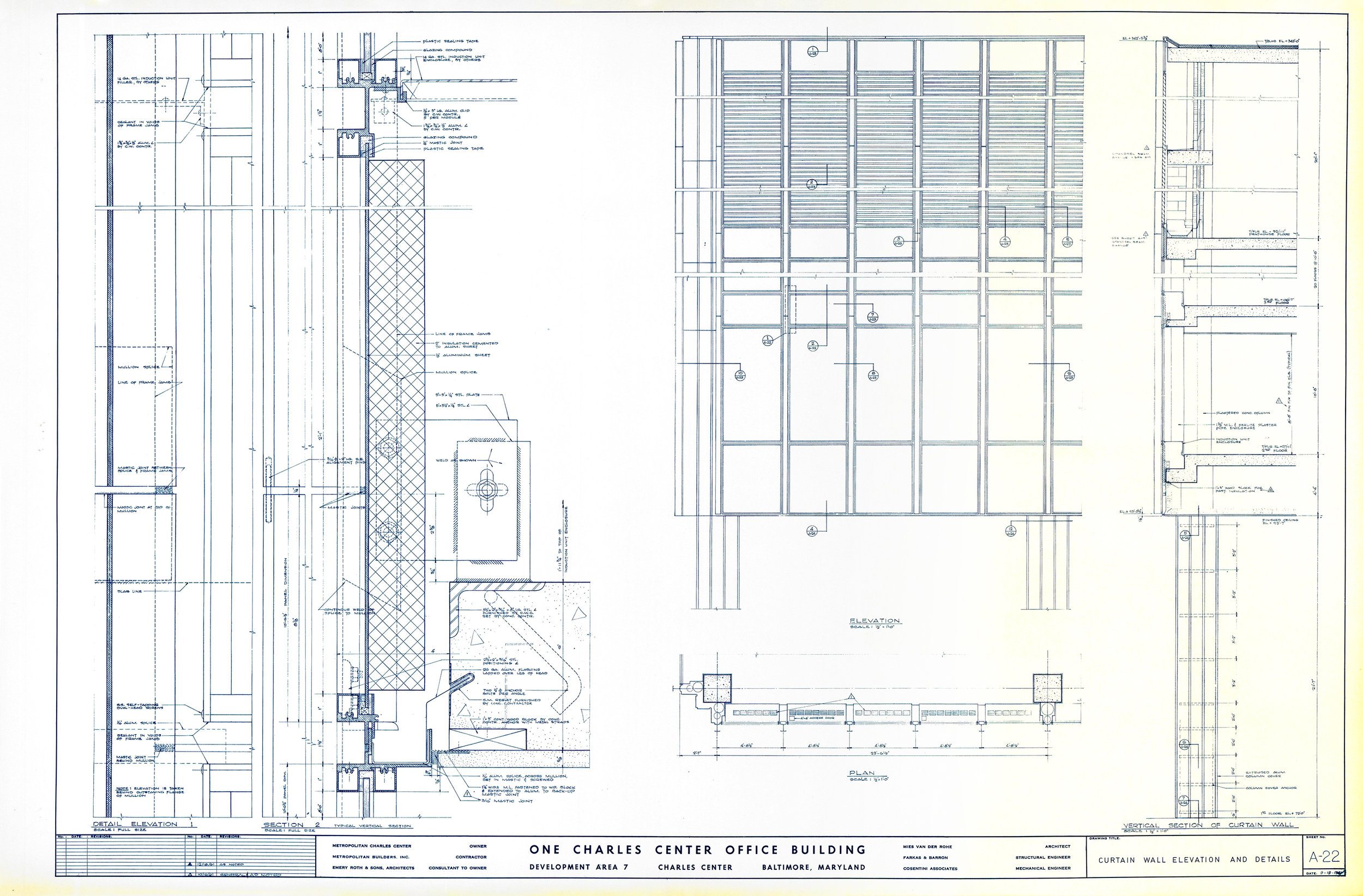 ONE CHARLES CENTER: A-22