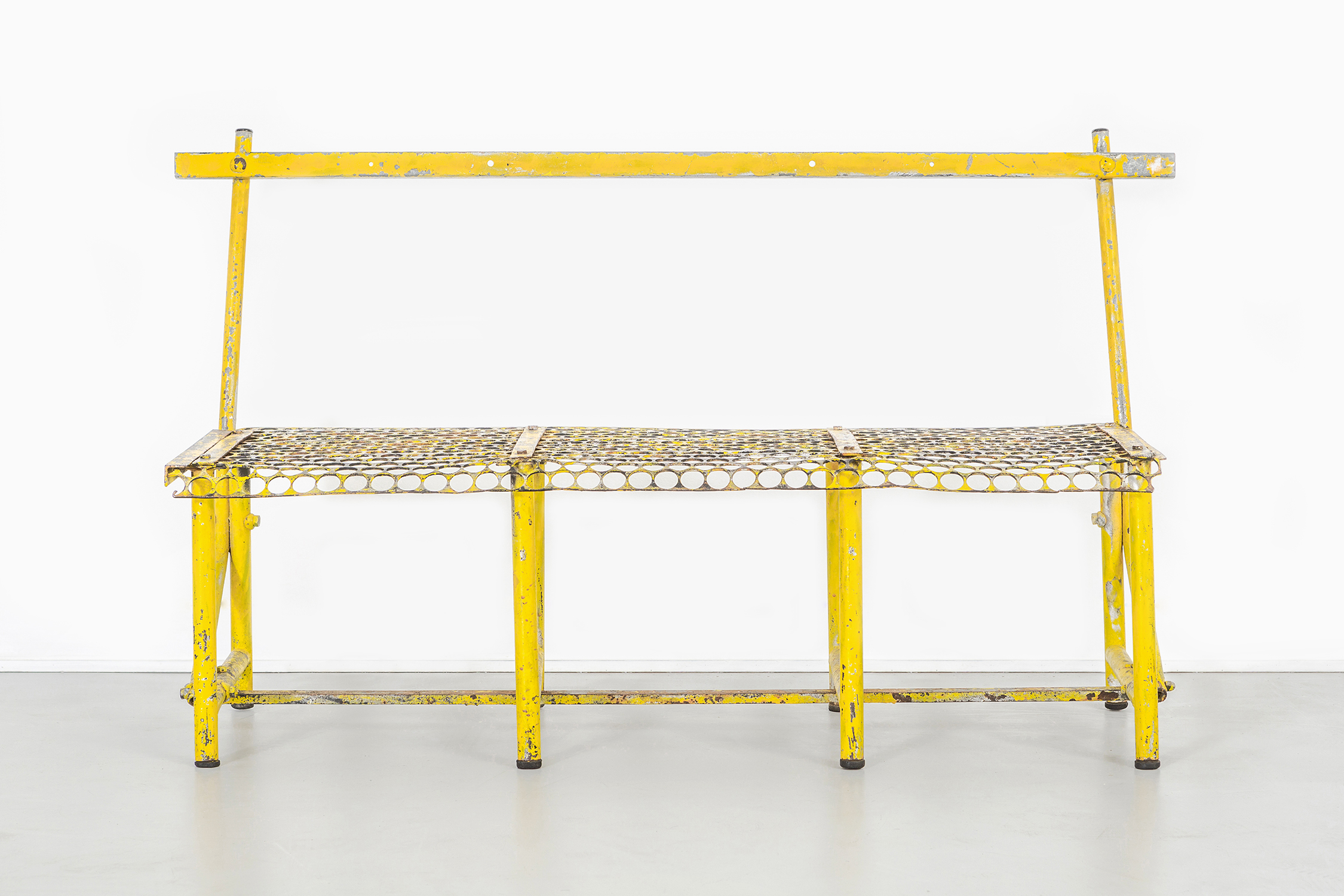 YELLOW INDUSTRIAL BENCH