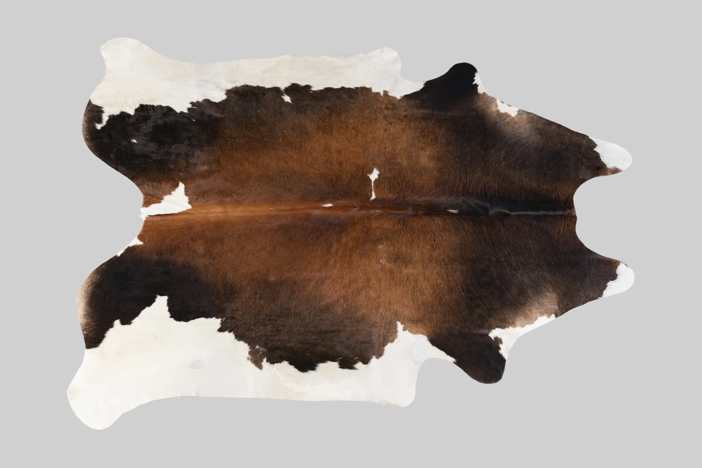 TRICOLOR GENUINE BRAZILIAN COWHIDE
