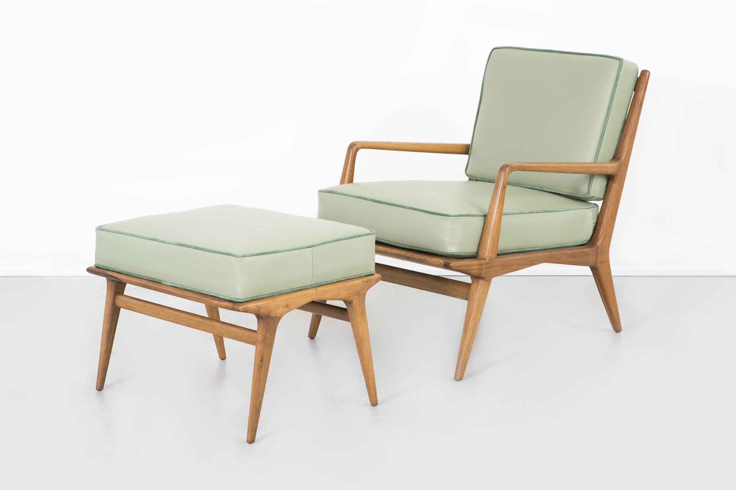 CARLO DI CARLI CHAIR + OTTOMAN