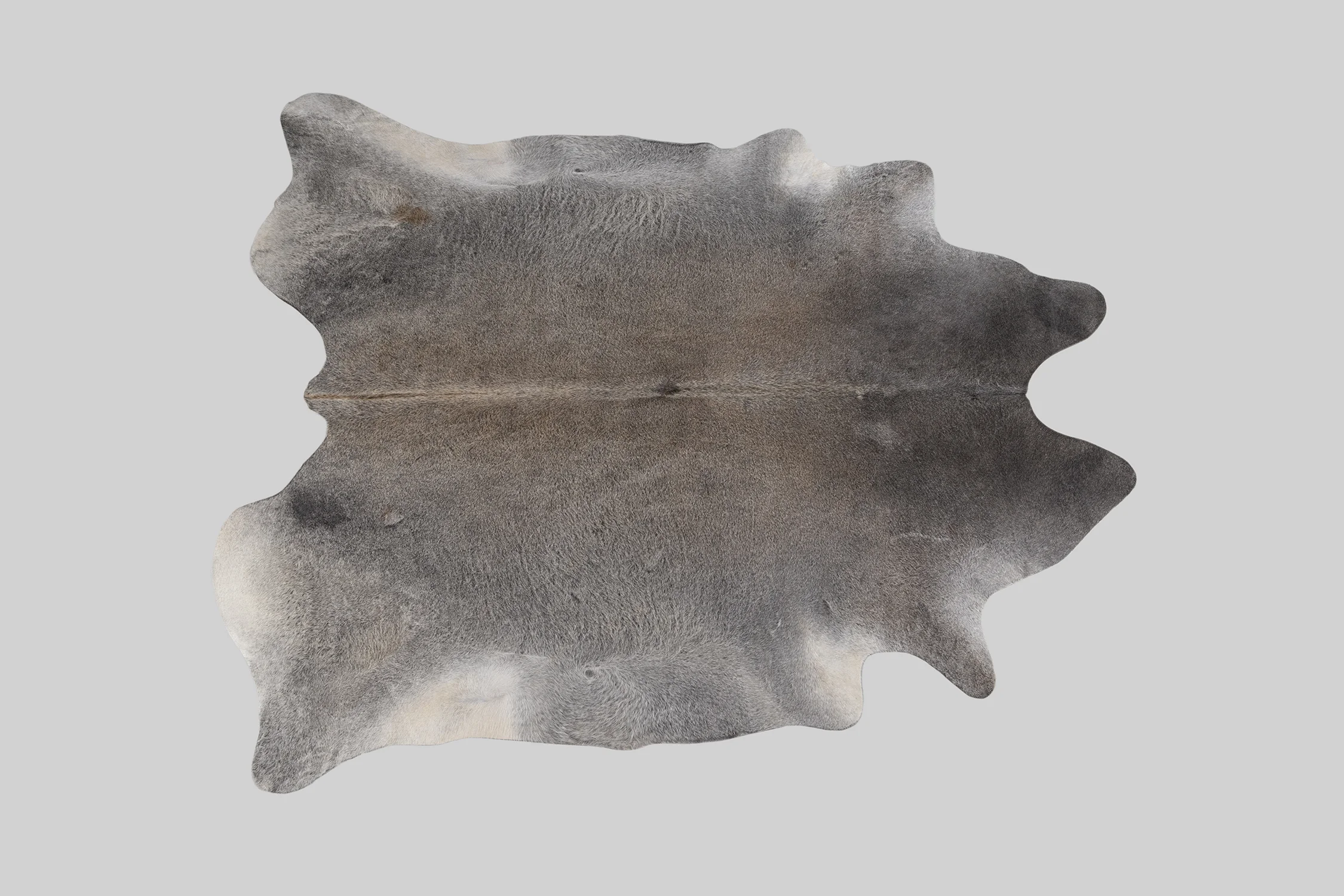 GRAY GENUINE BRAZILIAN COWHIDE