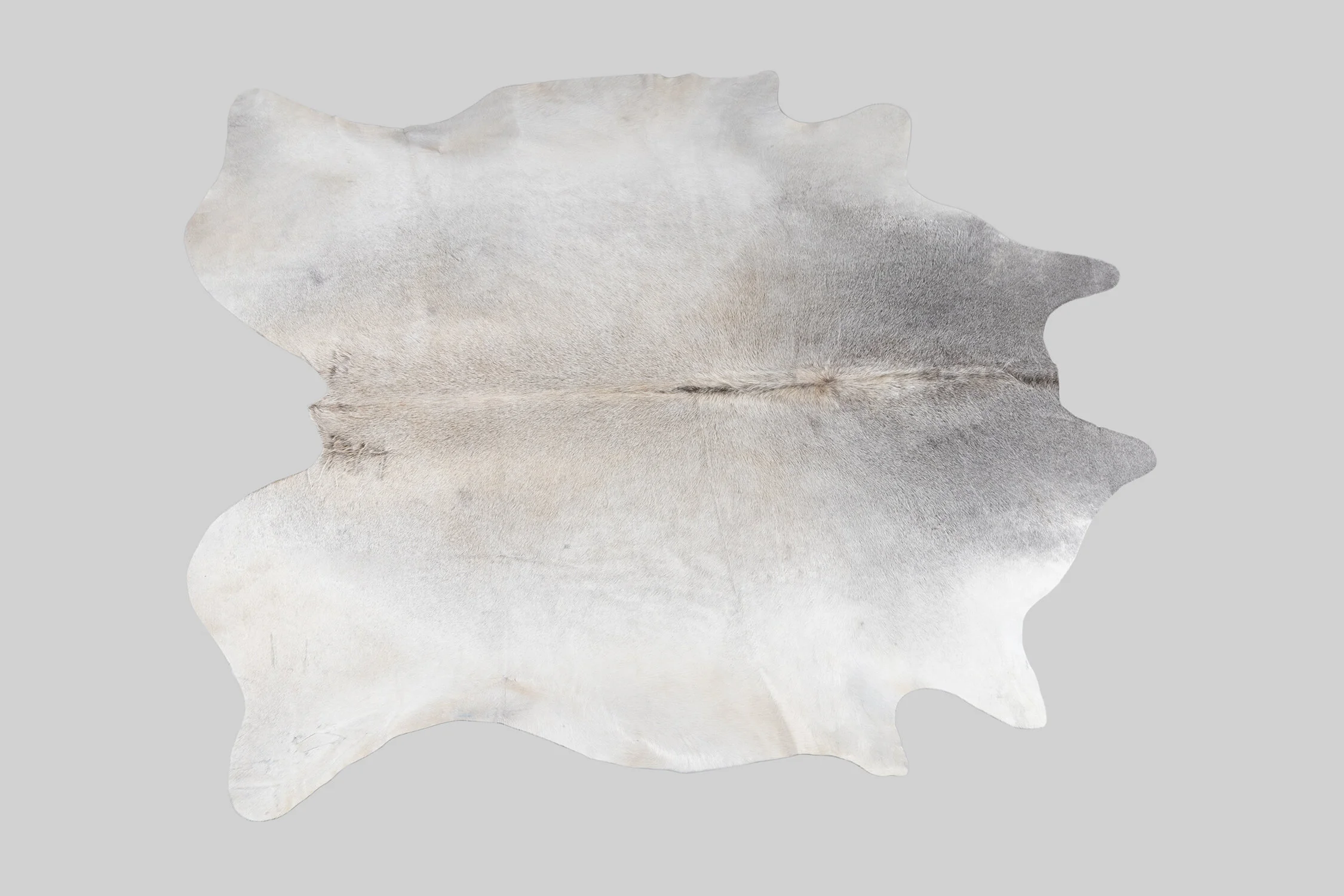 GRAY GENUINE BRAZILIAN COWHIDE