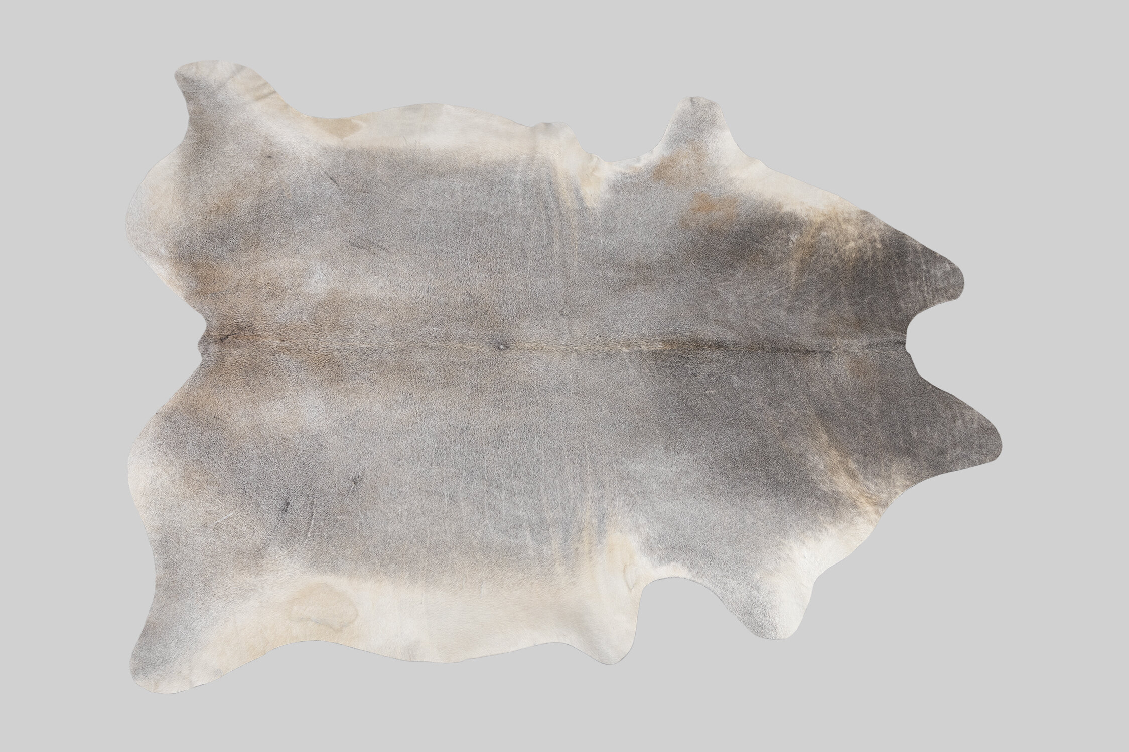 GRAY GENUINE BRAZILIAN COWHIDE