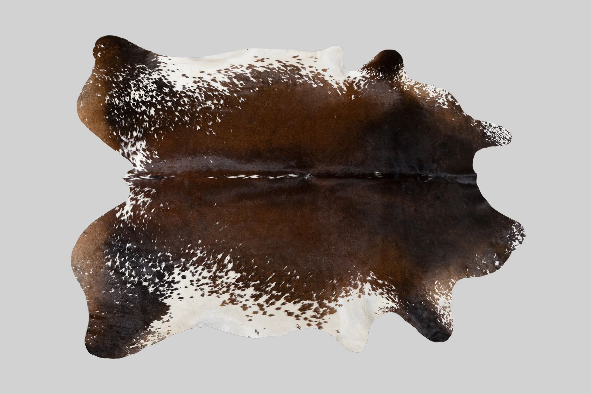 TRICOLOR GENUINE BRAZILIAN COWHIDE