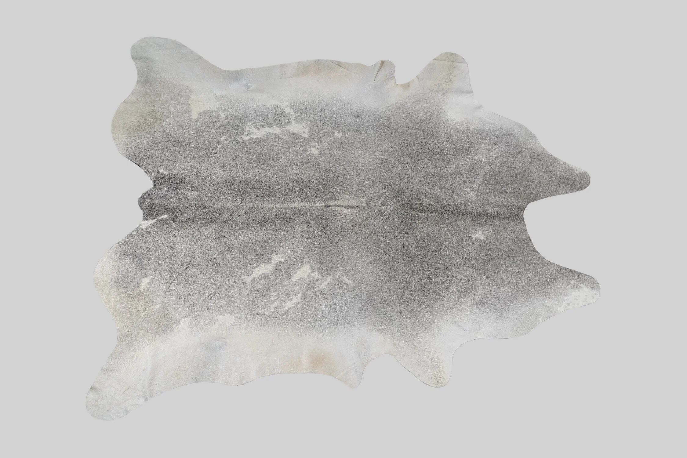 GRAY GENUINE BRAZILIAN COWHIDE
