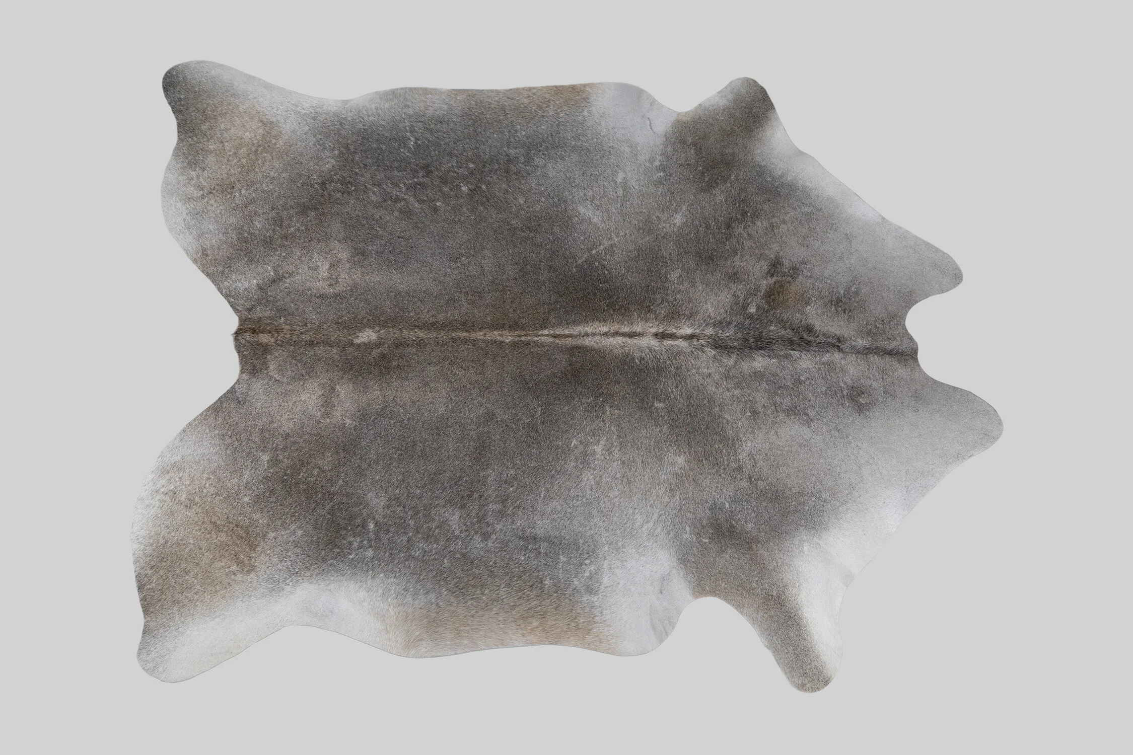 GRAY GENUINE BRAZILIAN COWHIDE