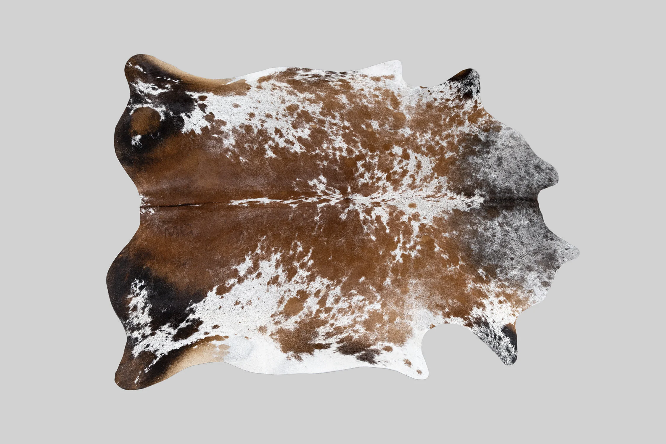 TRICOLOR GENUINE BRAZILIAN COWHIDE