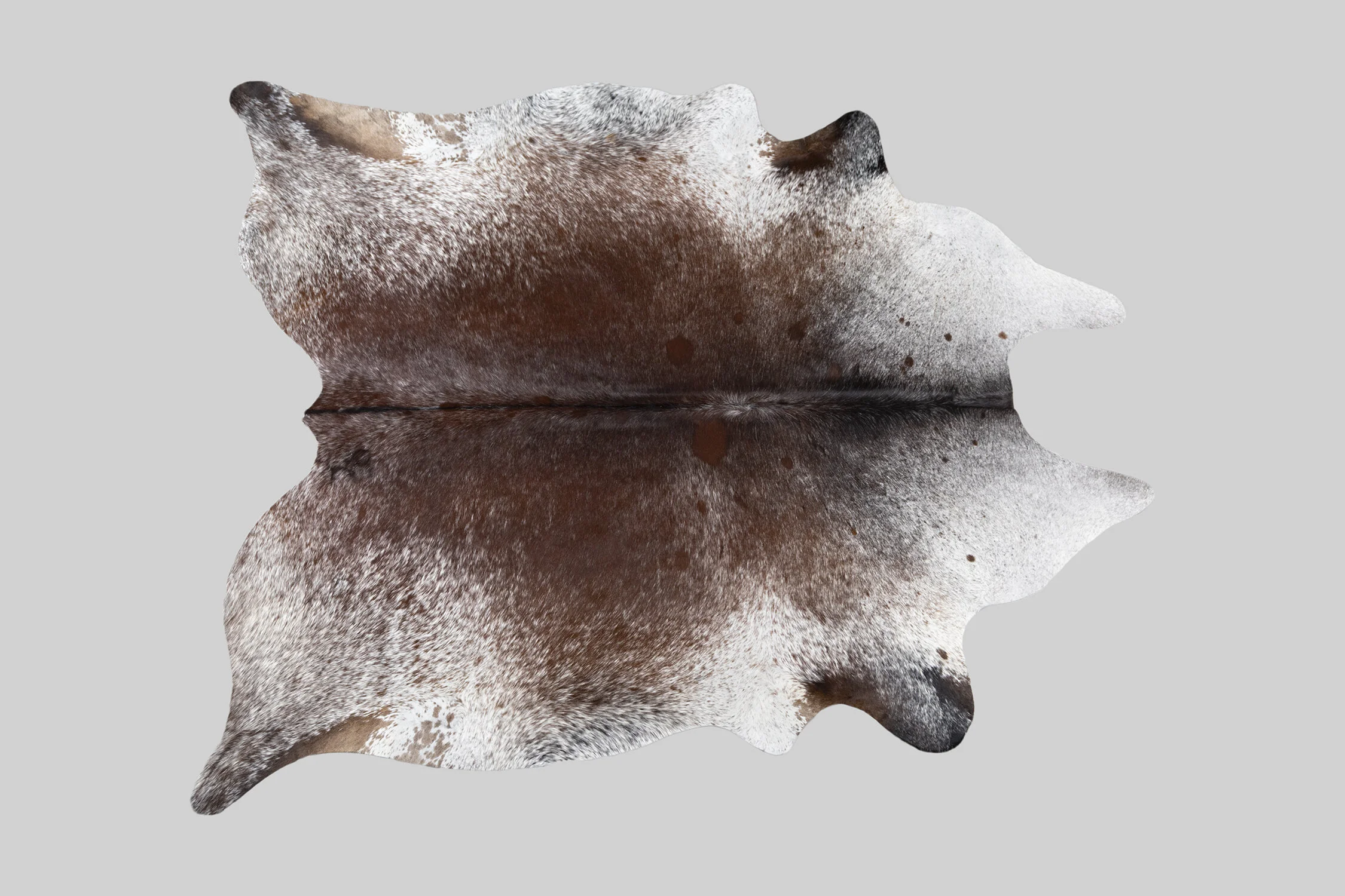 TRICOLOR GENUINE BRAZILIAN COWHIDE