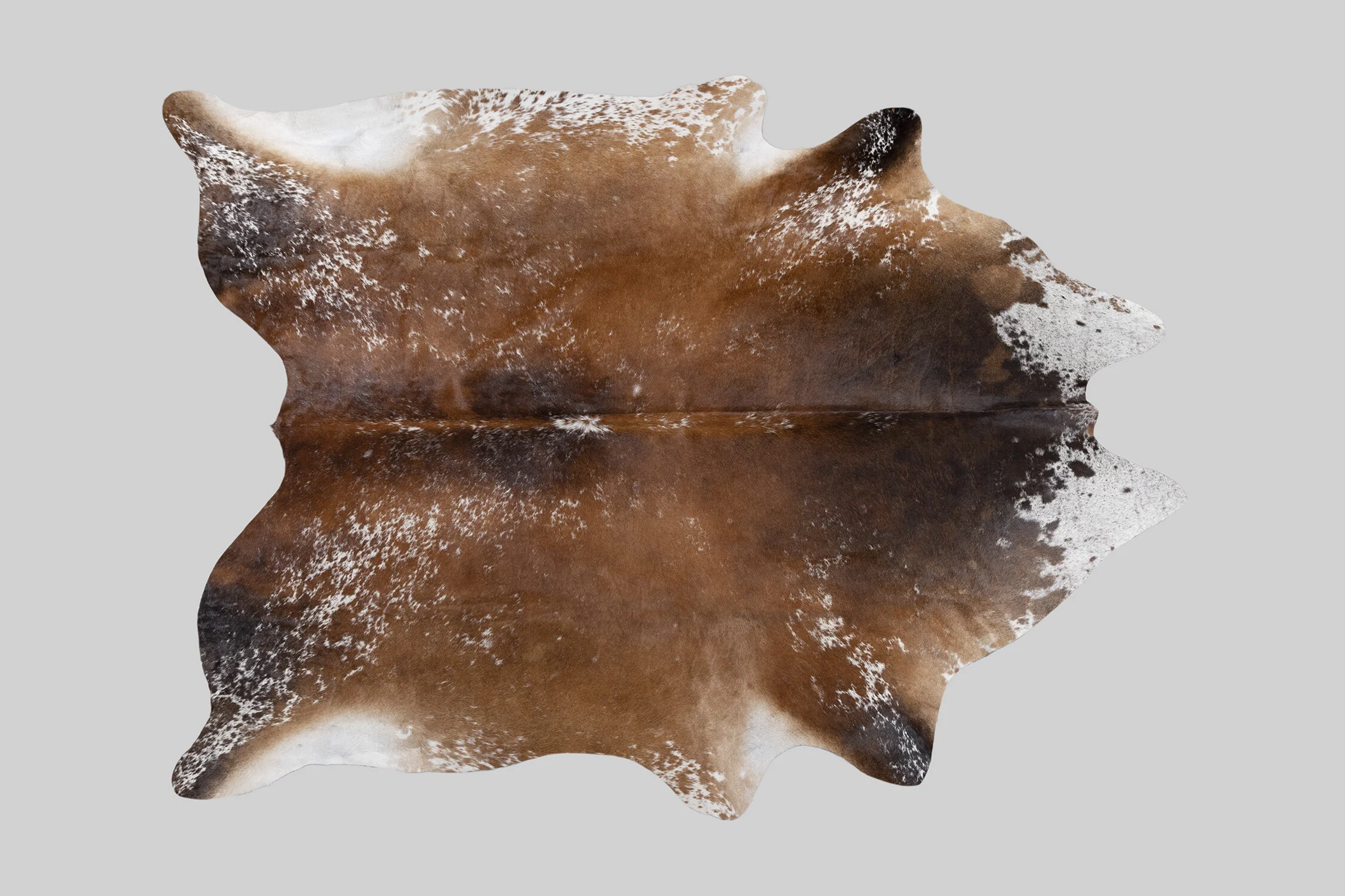 TRICOLOR GENUINE BRAZILIAN COWHIDE