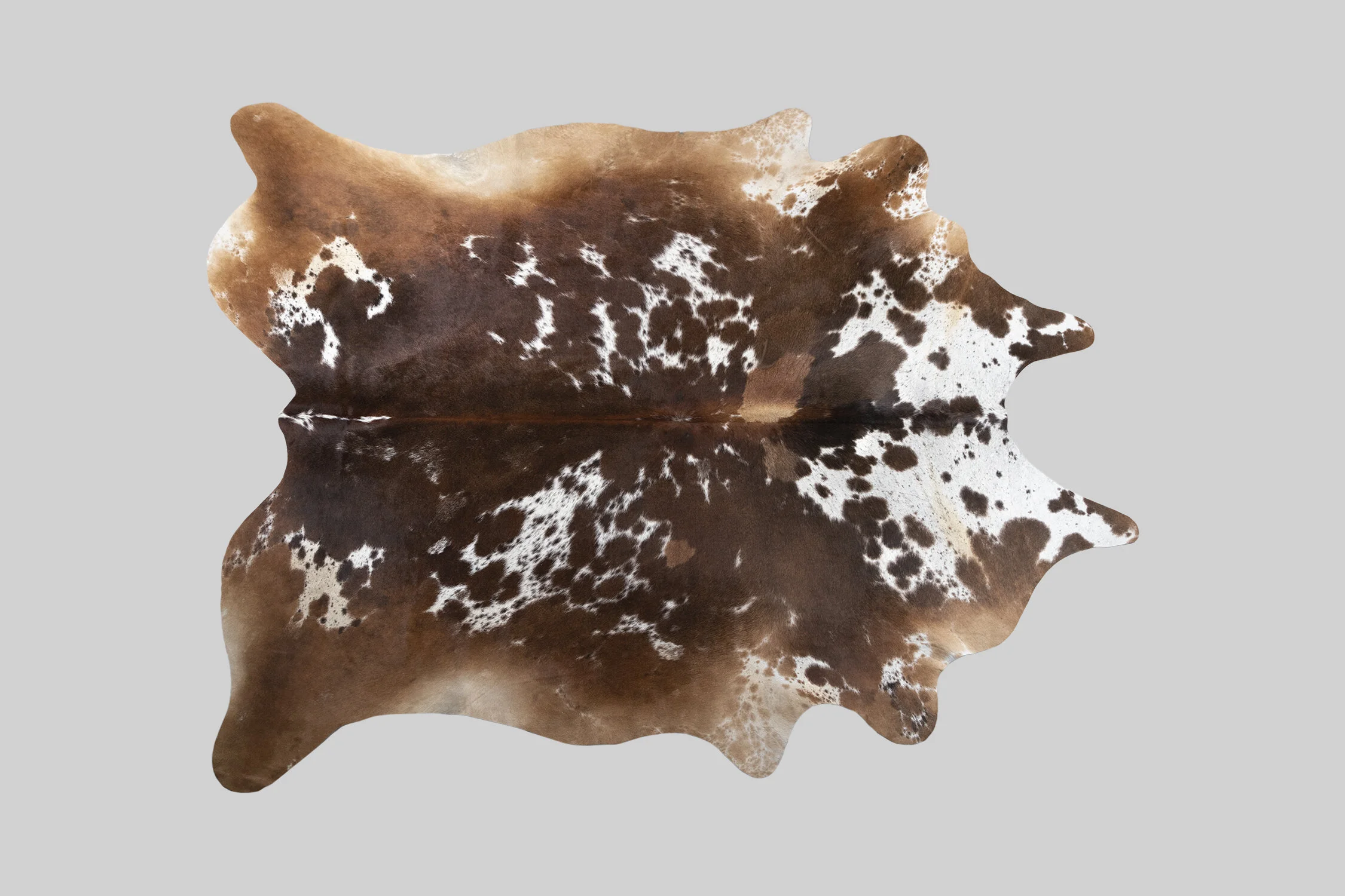 TRICOLOR GENUINE BRAZILIAN COWHIDE
