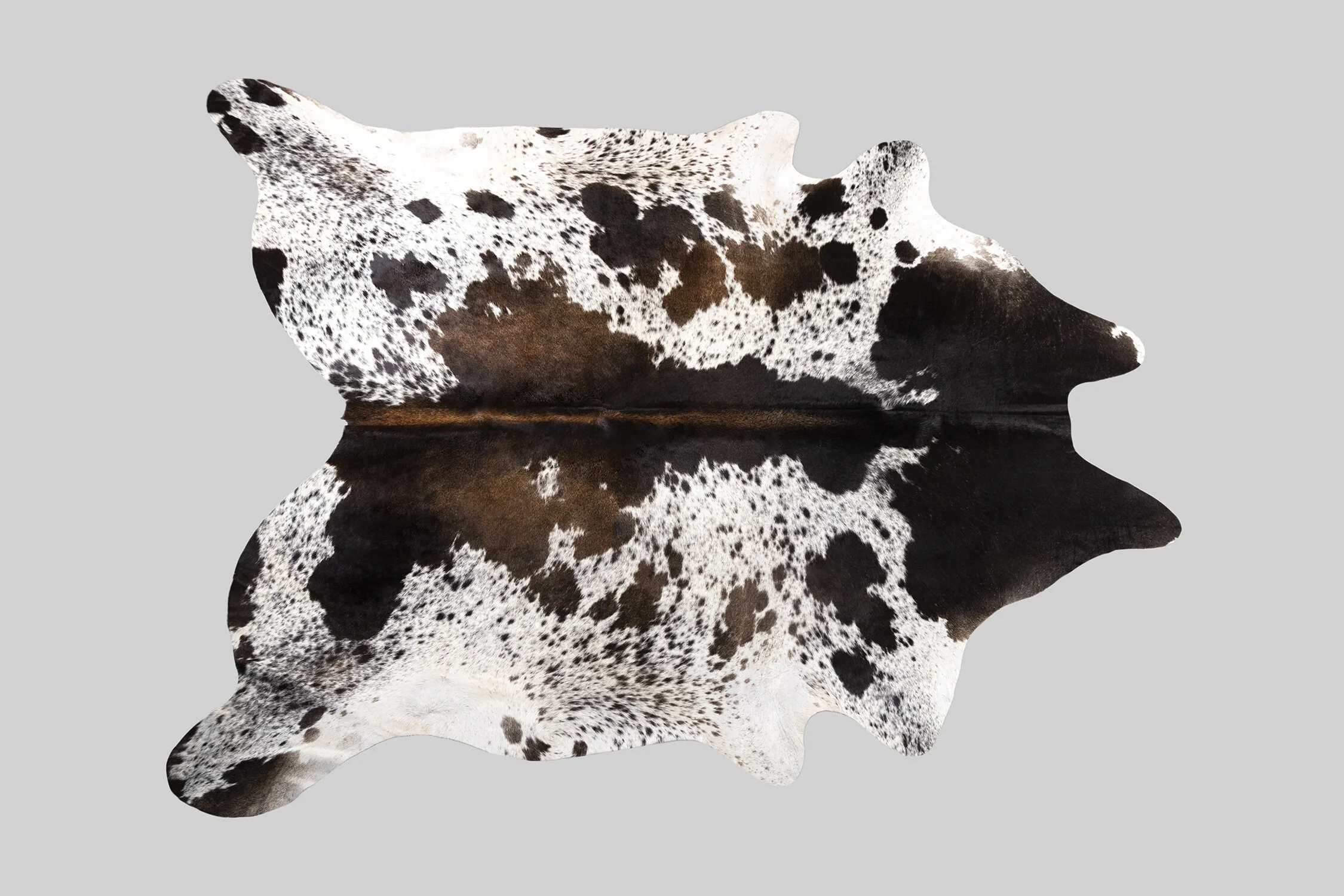 TRICOLOR GENUINE BRAZILIAN COWHIDE
