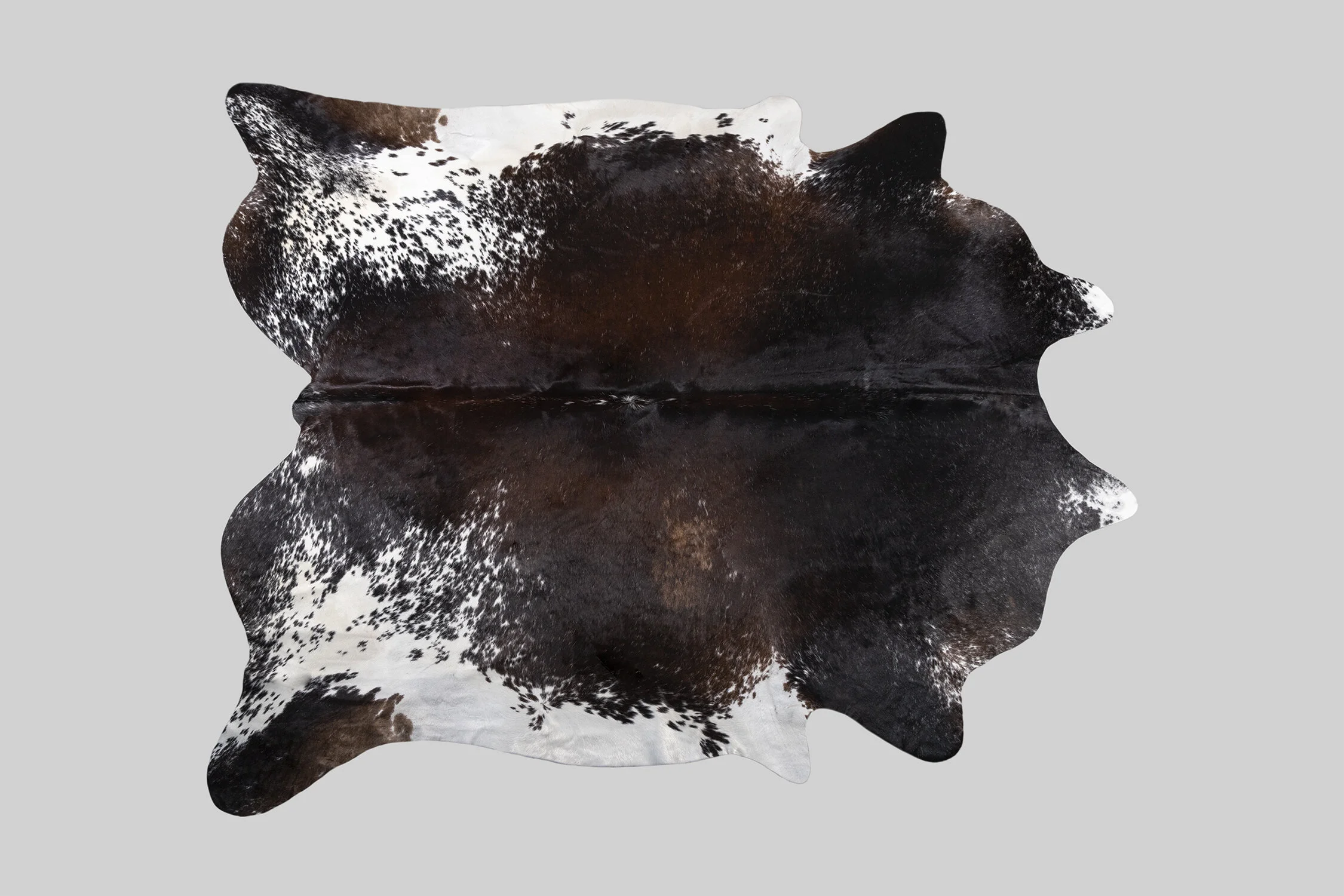 TRICOLOR GENUINE BRAZILIAN COWHIDE