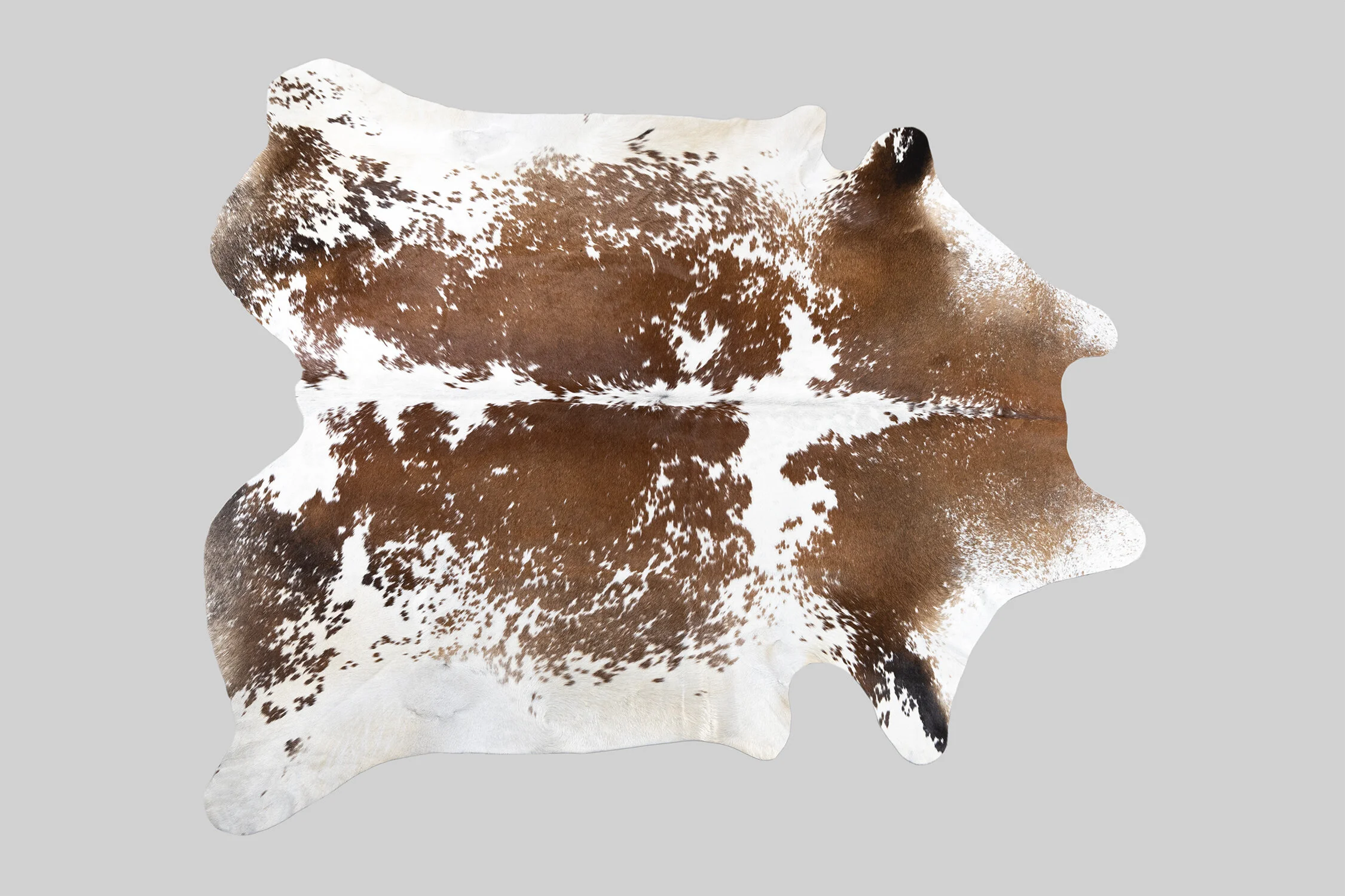 TRICOLOR GENUINE BRAZILIAN COWHIDE