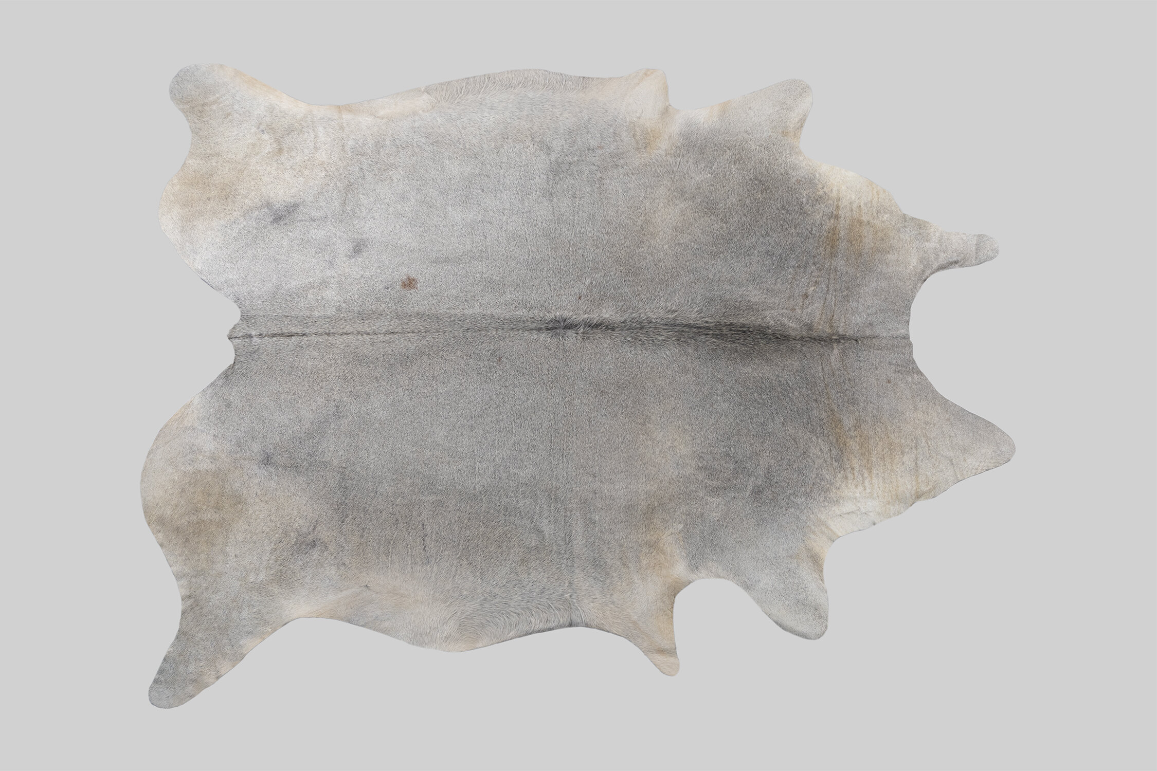 GRAY GENUINE BRAZILIAN COWHIDE