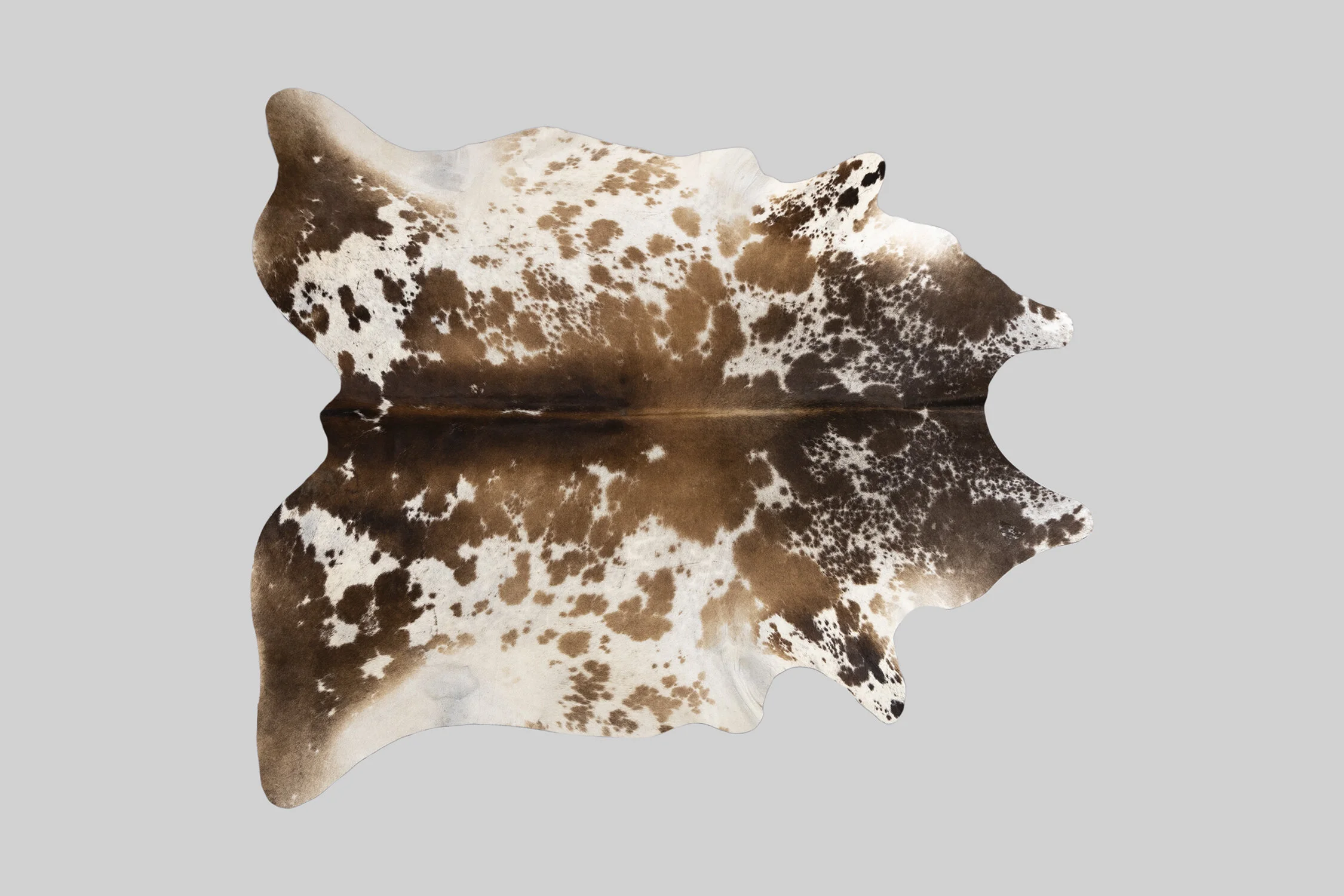 TRICOLOR GENUINE BRAZILIAN COWHIDE