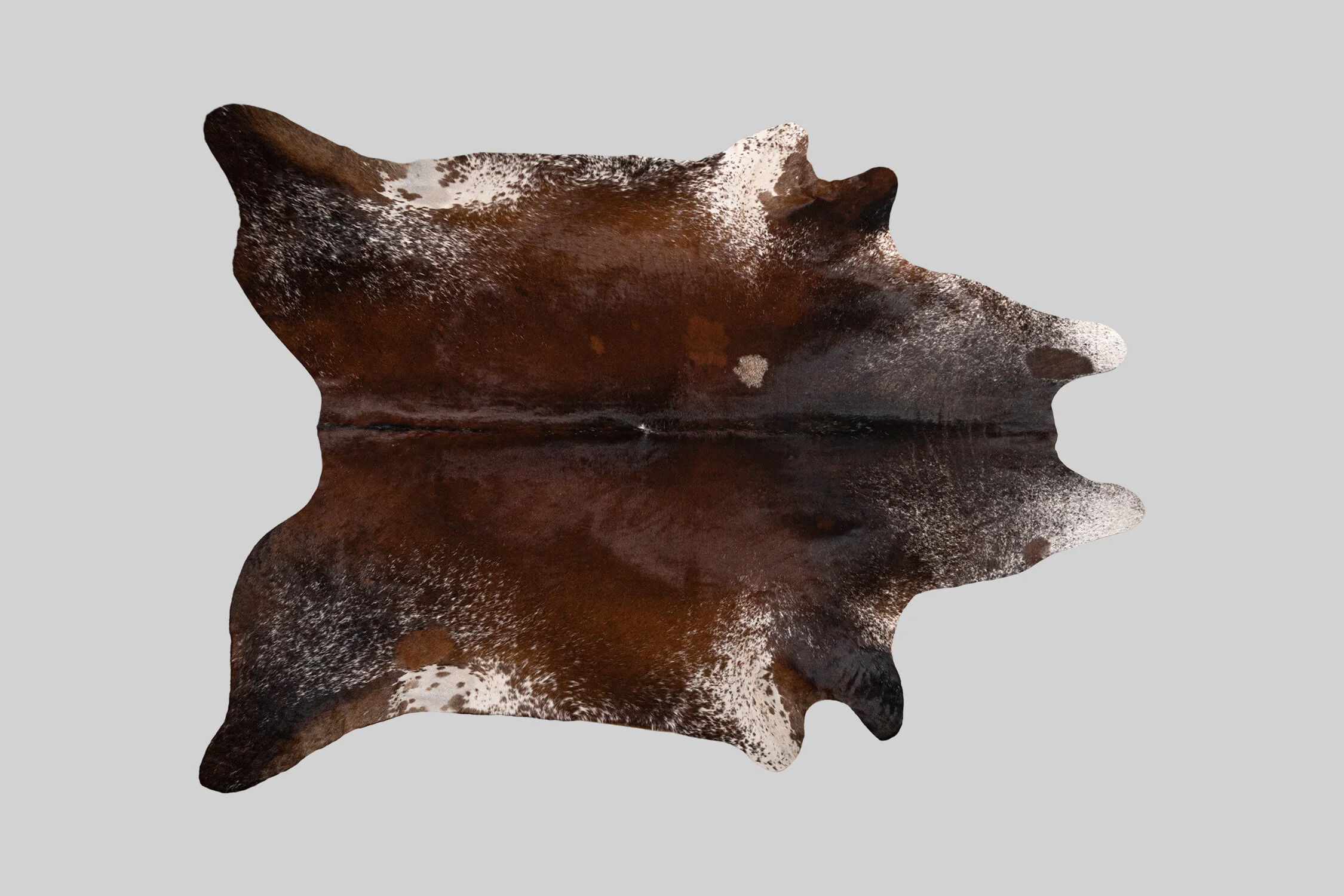 TRICOLOR GENUINE BRAZILIAN COWHIDE