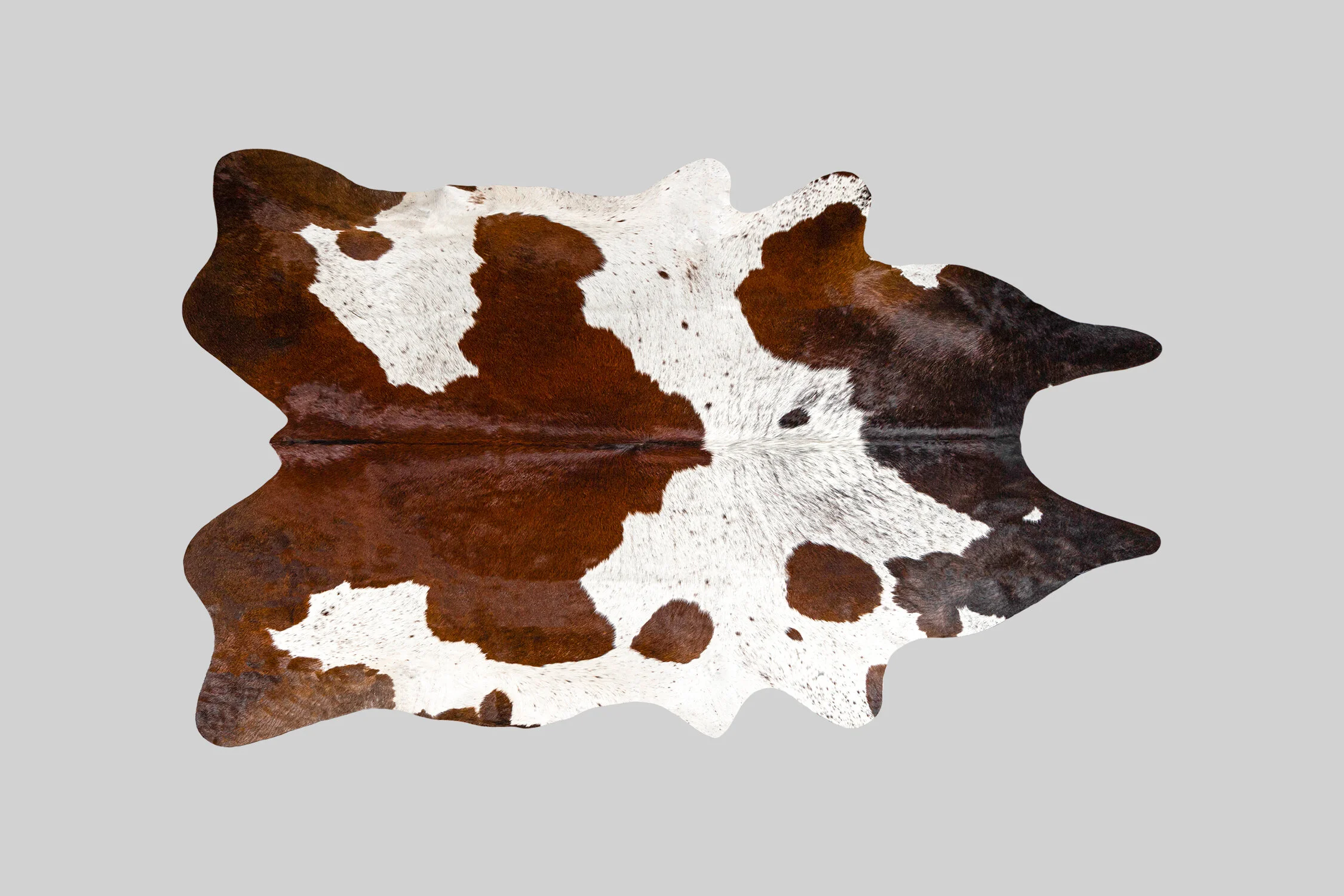TRICOLOR GENUINE BRAZILIAN COWHIDE