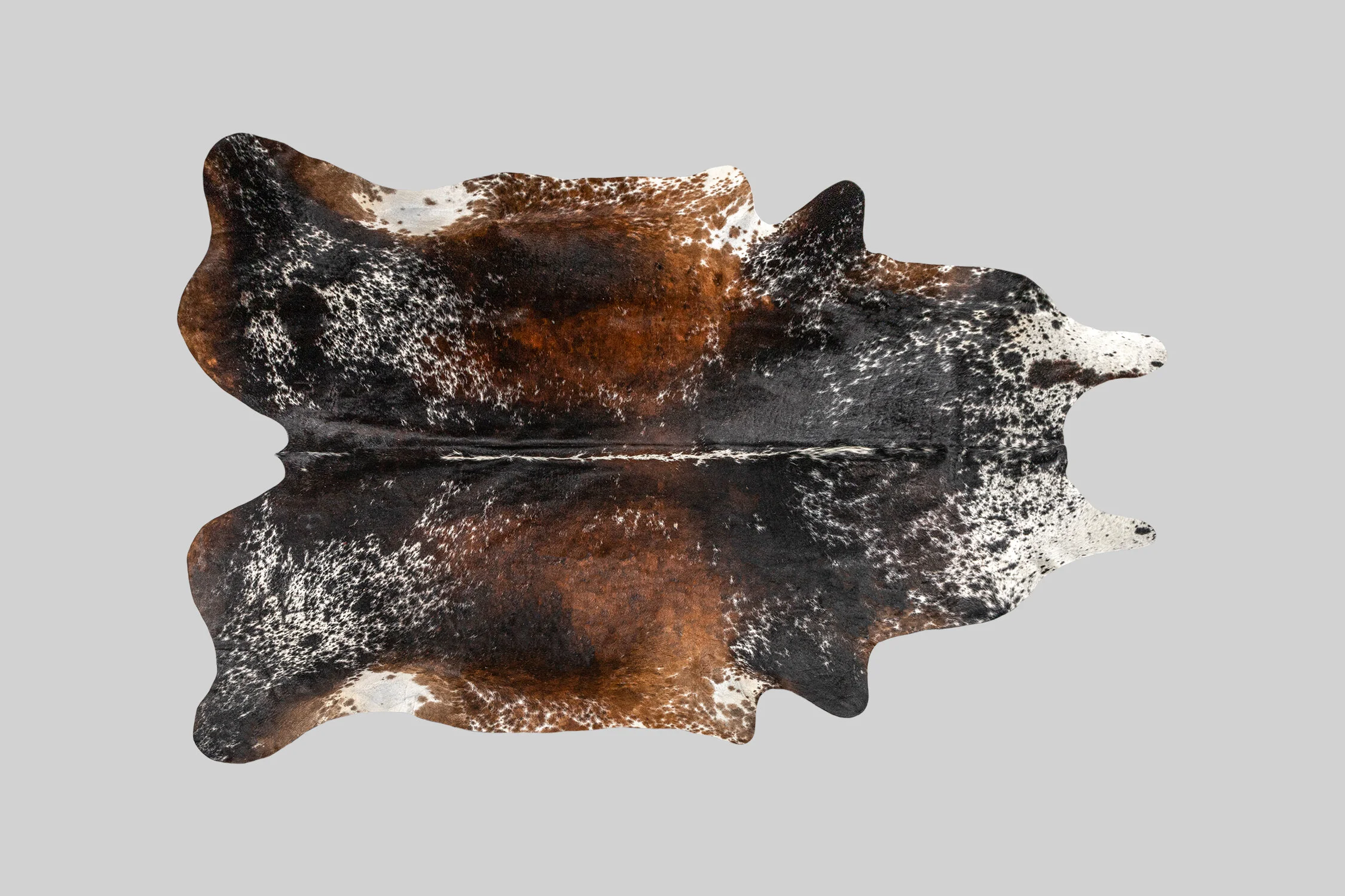 TRICOLOR GENUINE BRAZILIAN COWHIDE