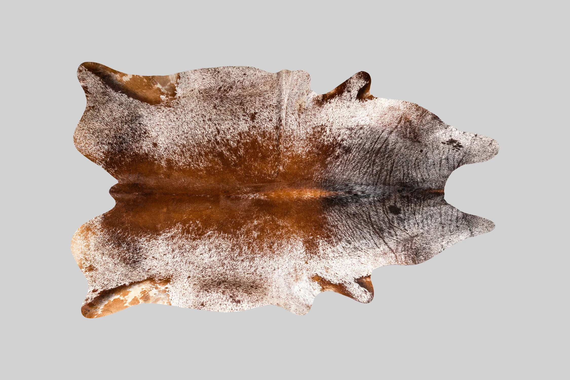 TRICOLOR GENUINE BRAZILIAN COWHIDE