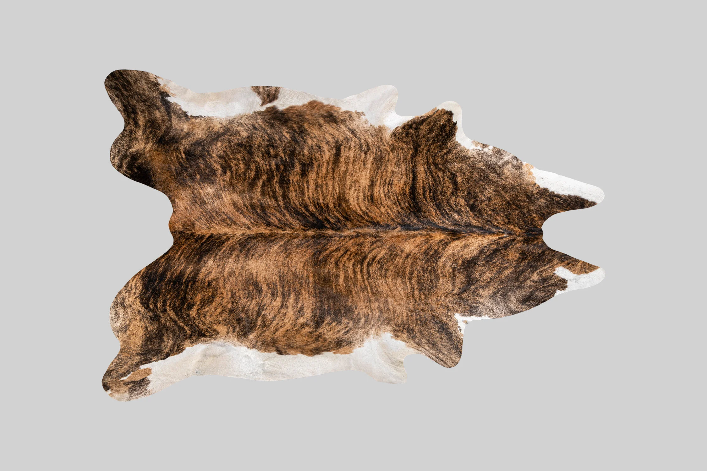 BRINDLE GENUINE BRAZILIAN COWHIDE
