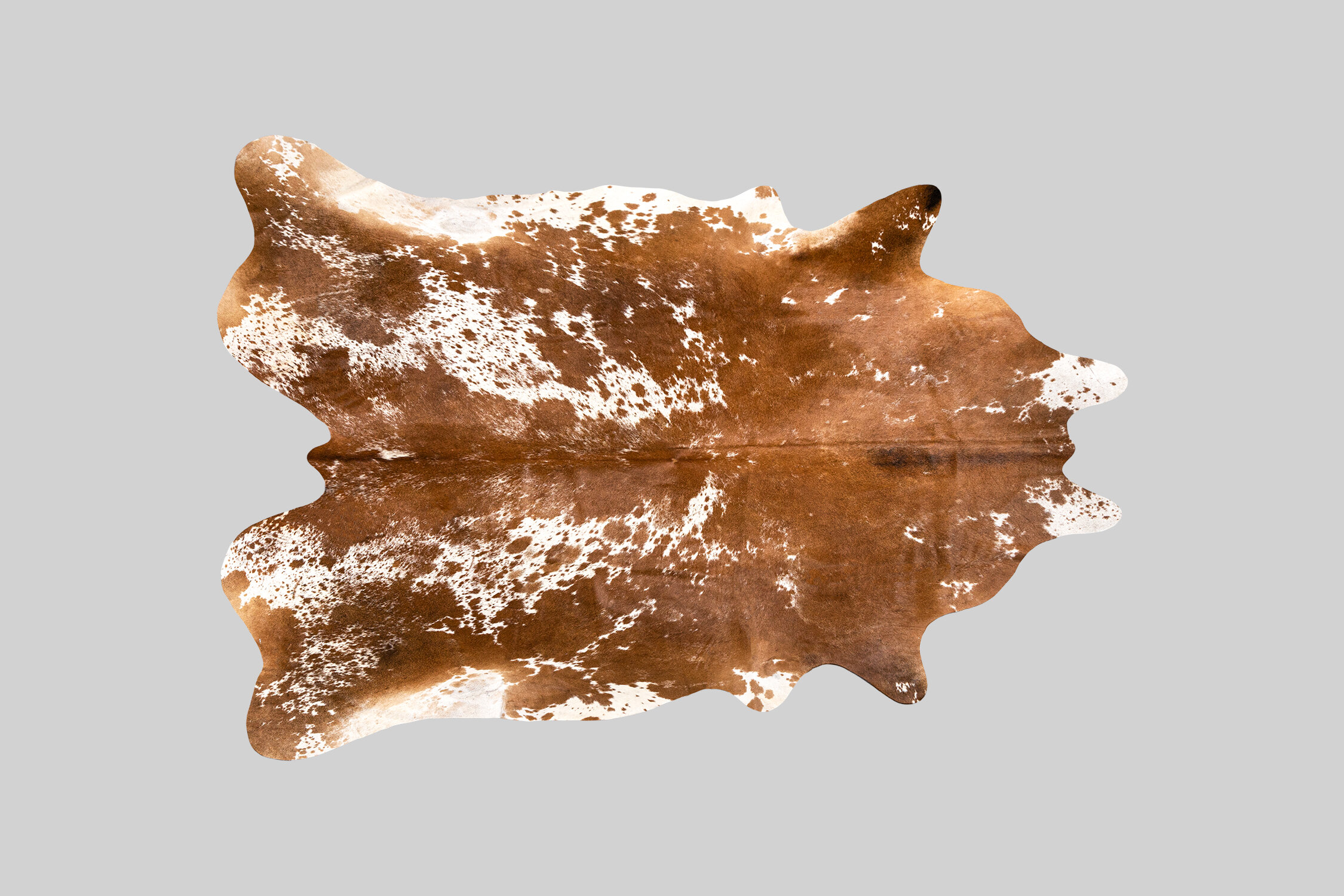 TRICOLOR GENUINE BRAZILIAN COWHIDE